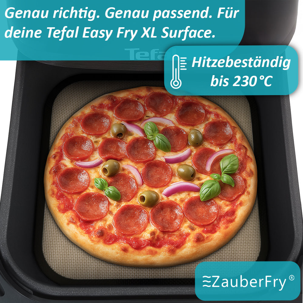 ZauberFry | Dauerbackmatte für Tefal Easy Fry XL Surface