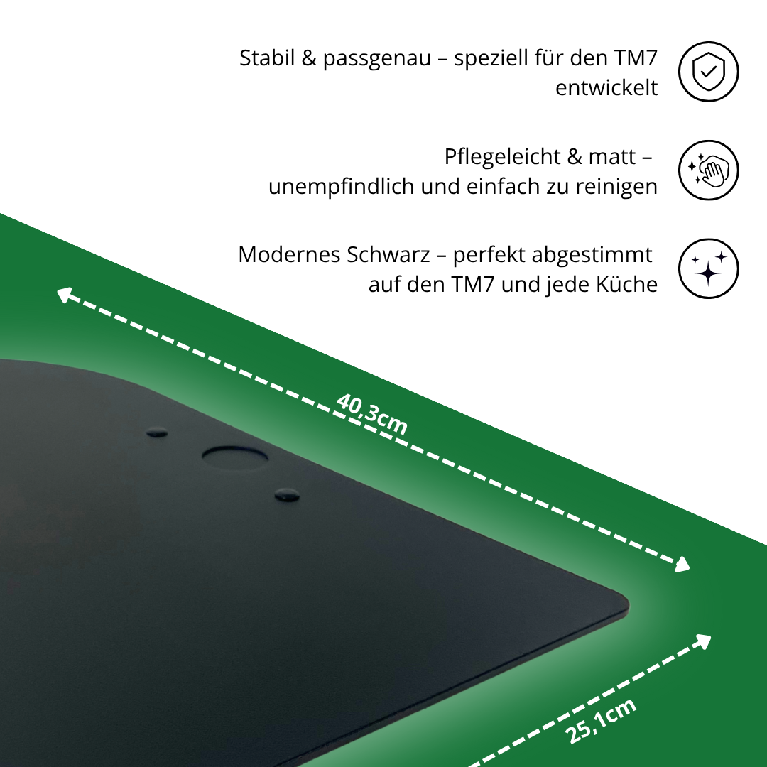 Gleitbrett aus Metall für Thermomix TM7