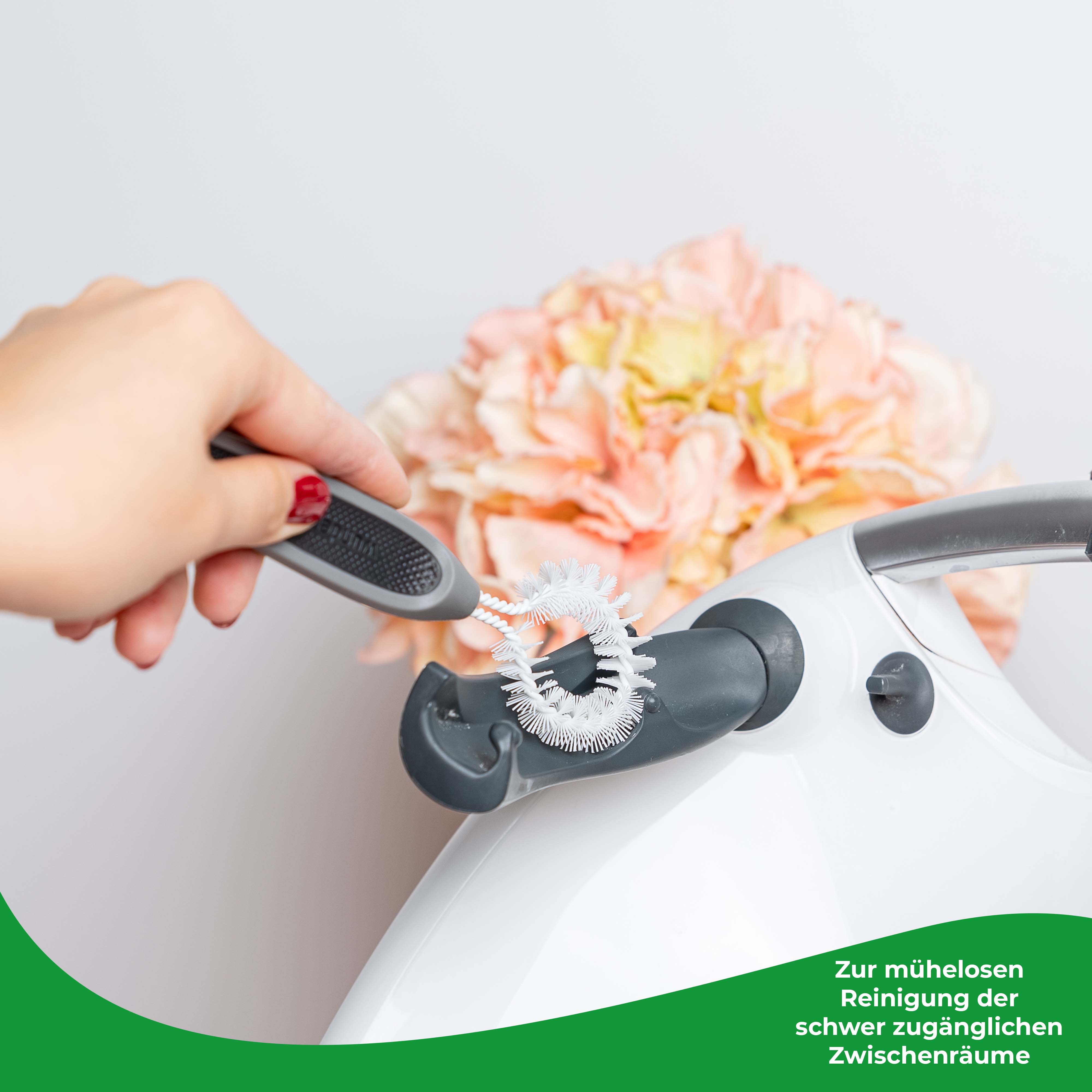 WunderBrush® Omega | Reinigungsbürste für Thermomix-Gehäuse