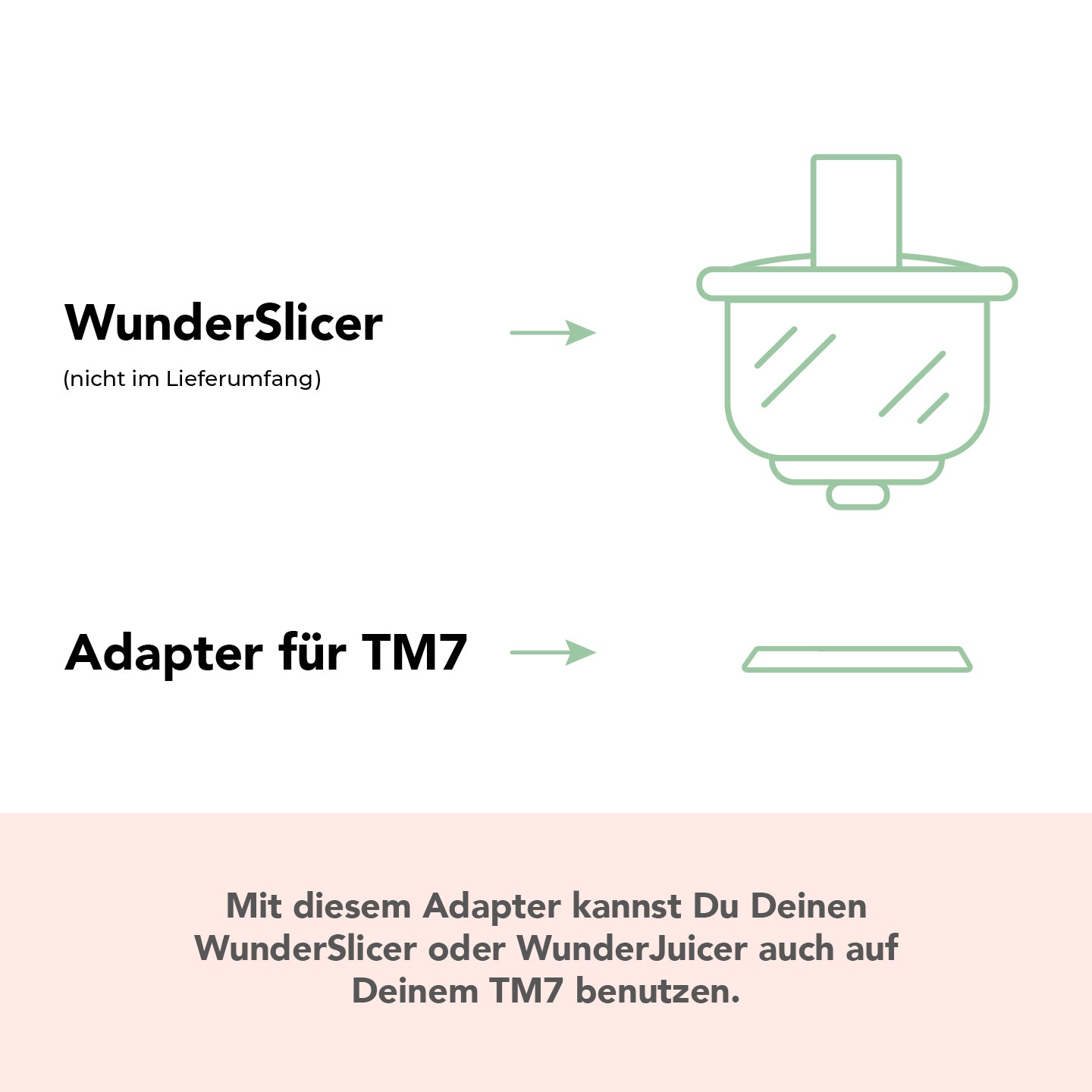 Umsteiger-Set für WunderJuicer® & WunderSlicer® auf Thermomix TM7