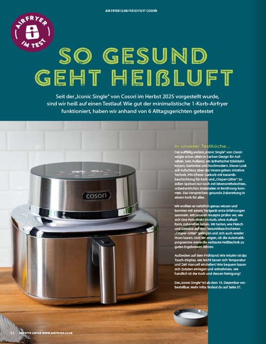 Air Fryer ZauberTopf - Ausgabe 01/2026