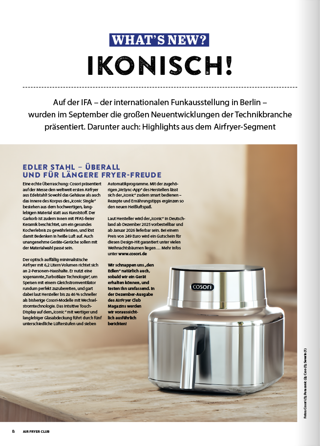 Air Fryer ZauberTopf - Ausgabe 04/2025