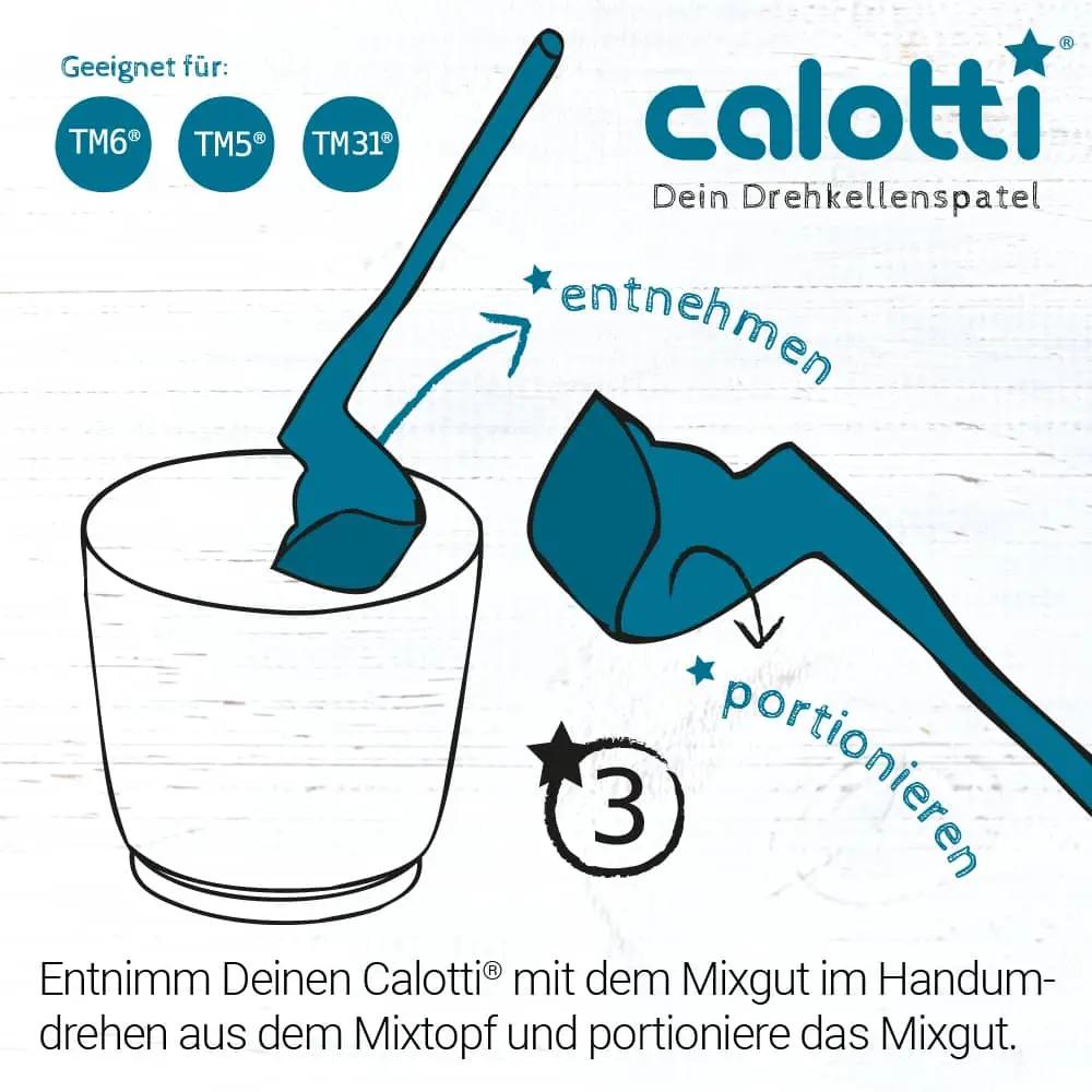 Calotti® | Drehkellenspatel für Thermomix TM7, TM6, TM5, TM31