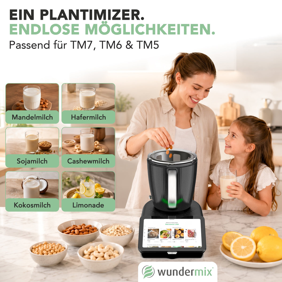 Plantimizer | Pflanzenmilch-Filter für Thermomix TM7, TM6 & TM5