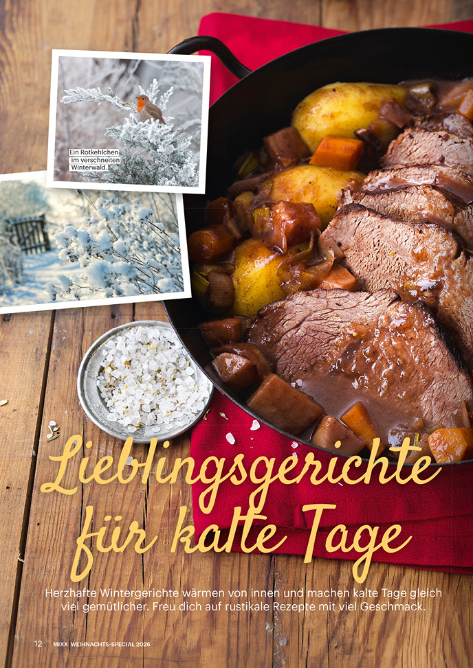 Zeitschrift MIXX - Weihnachten Spezial - Ausgabe 01/2026