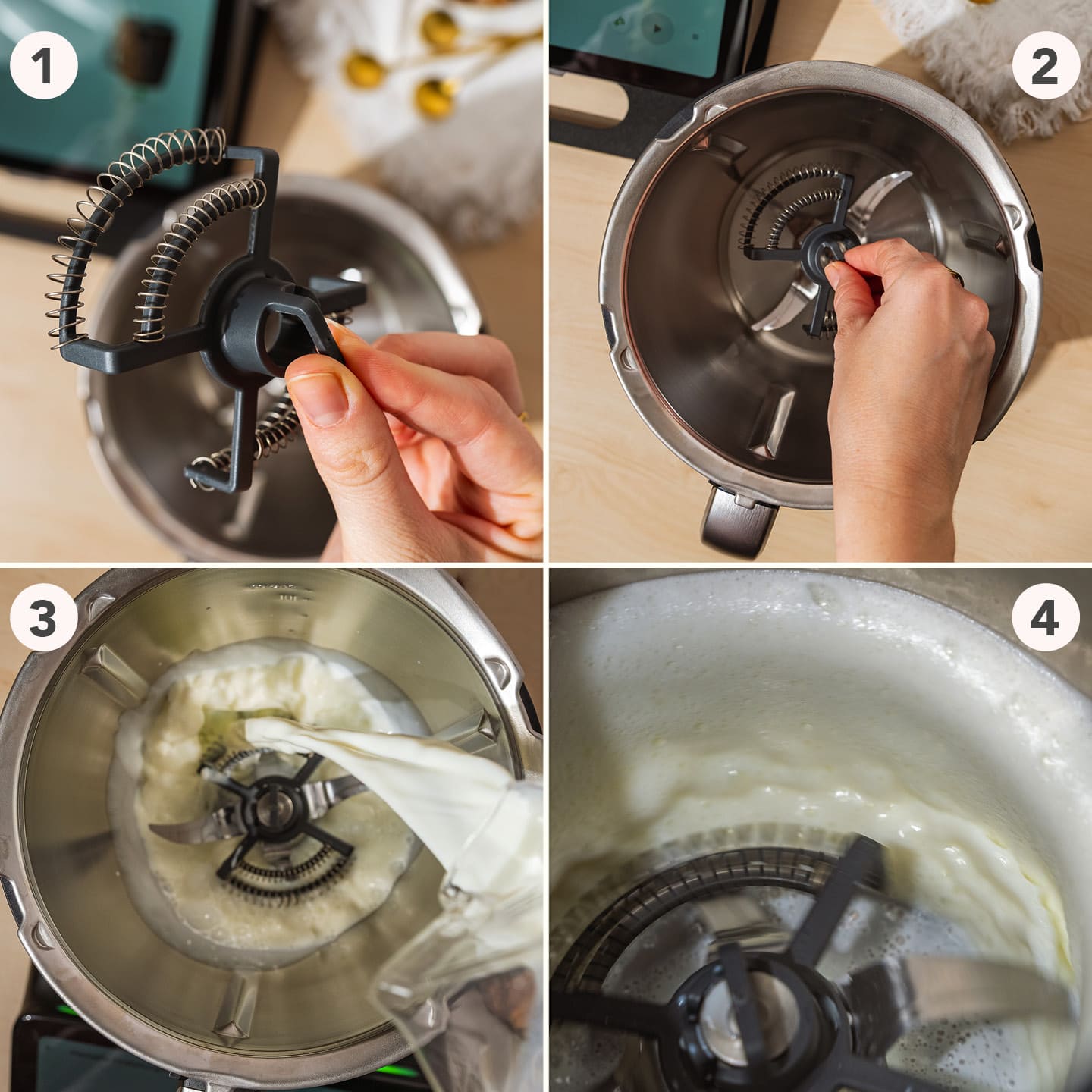 Milkimizer Milchschäumer für Thermomix TM7, TM6, TM5, TM31