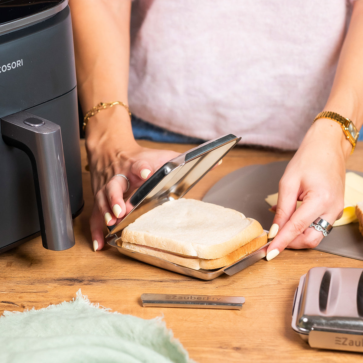 ZauberFry® | Sandwichmaker für Airfryer