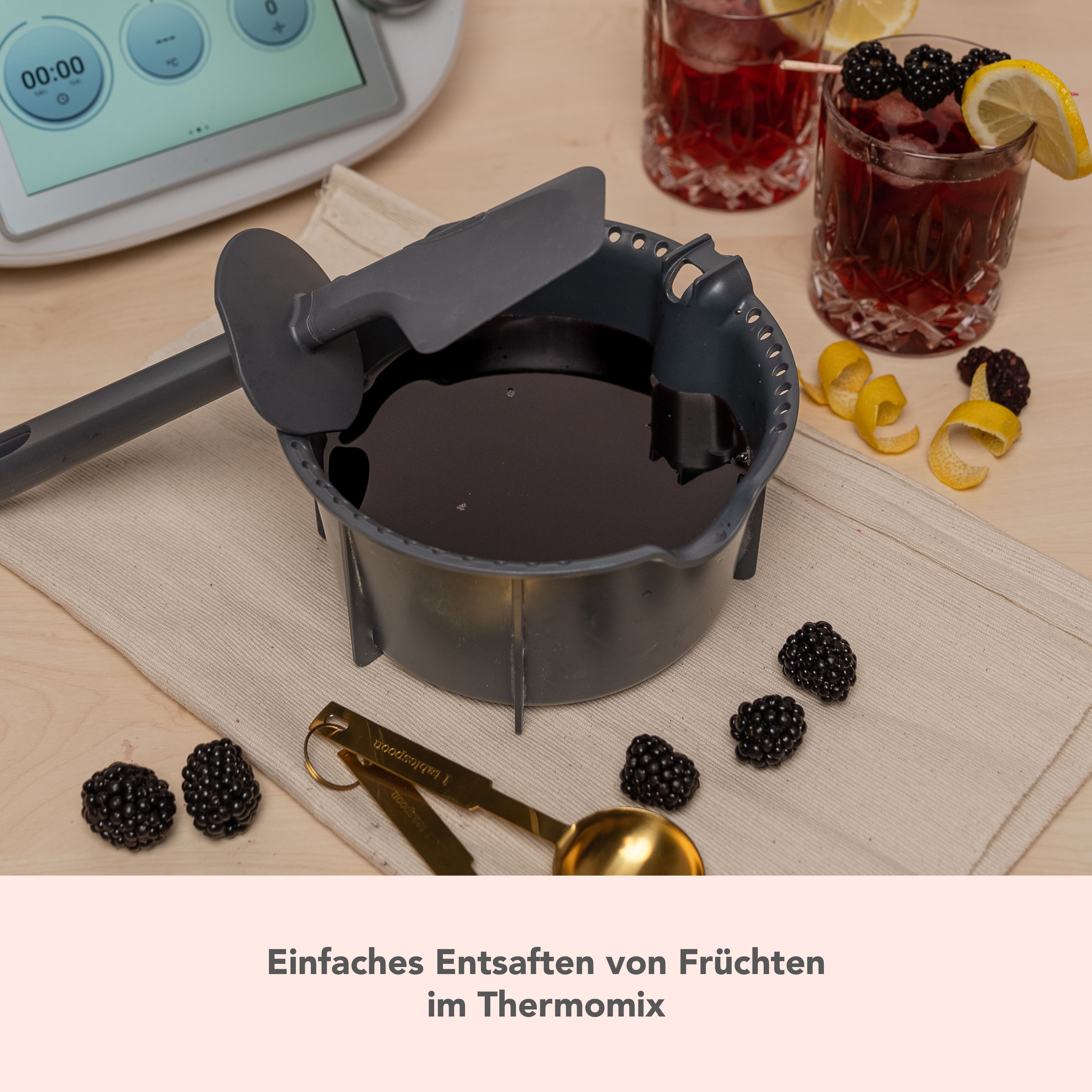 Simsafix® | Universalbehälter für Thermomix TM6, TM5, TM31 und TM Friend