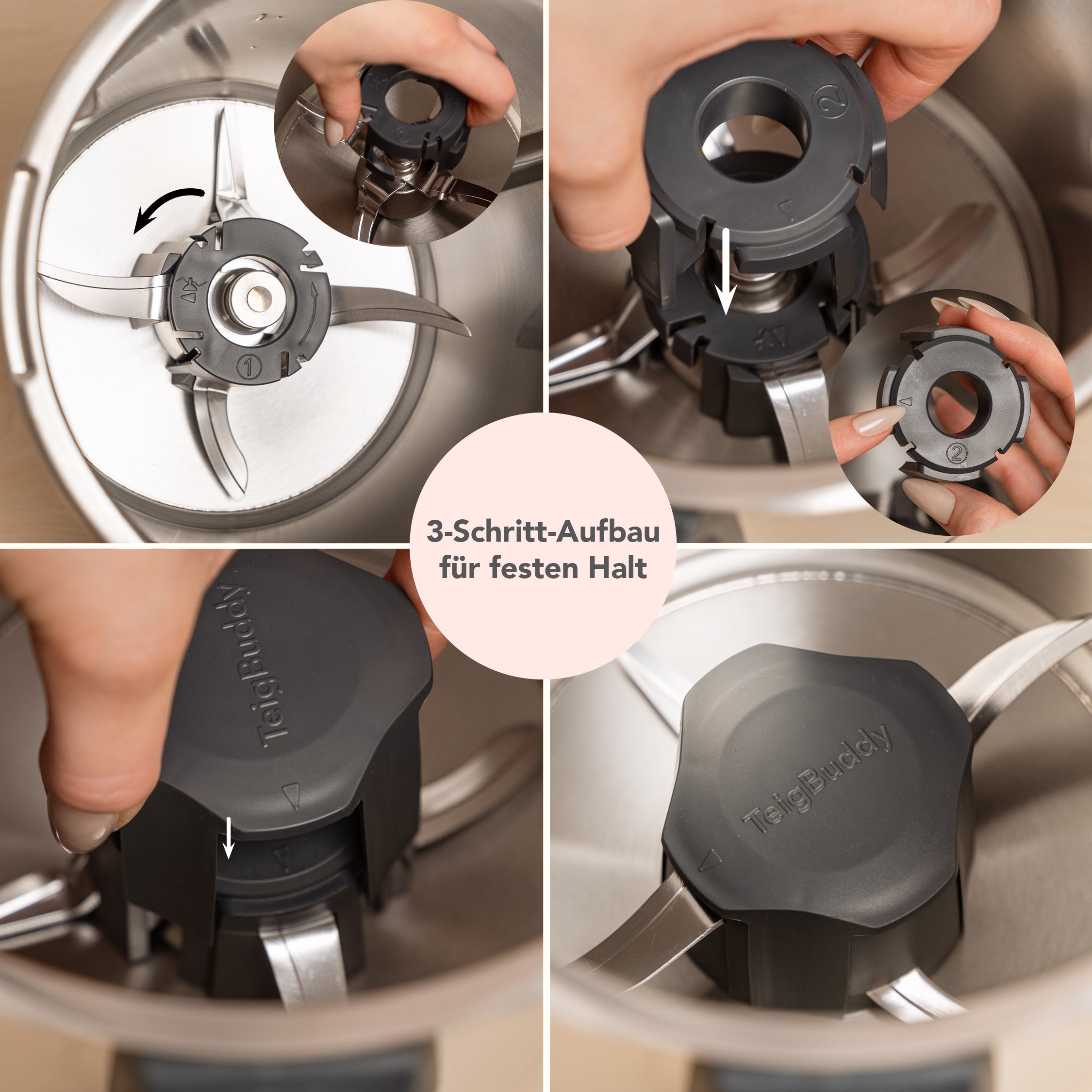 TeigBuddy | Messerschutz für den Thermomix TM7, TM6, TM5