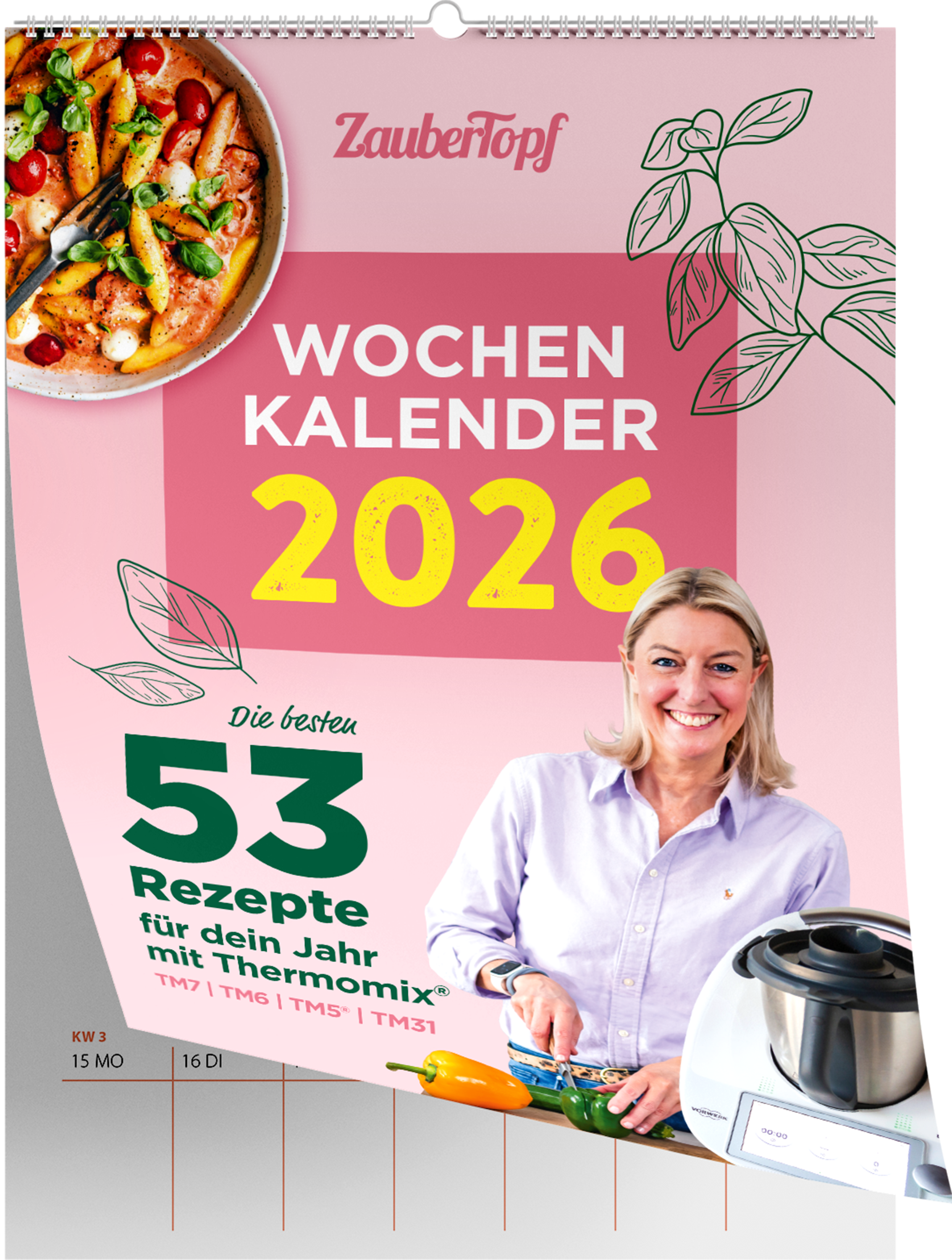 ZauberTopf - Wochenkalender 2026