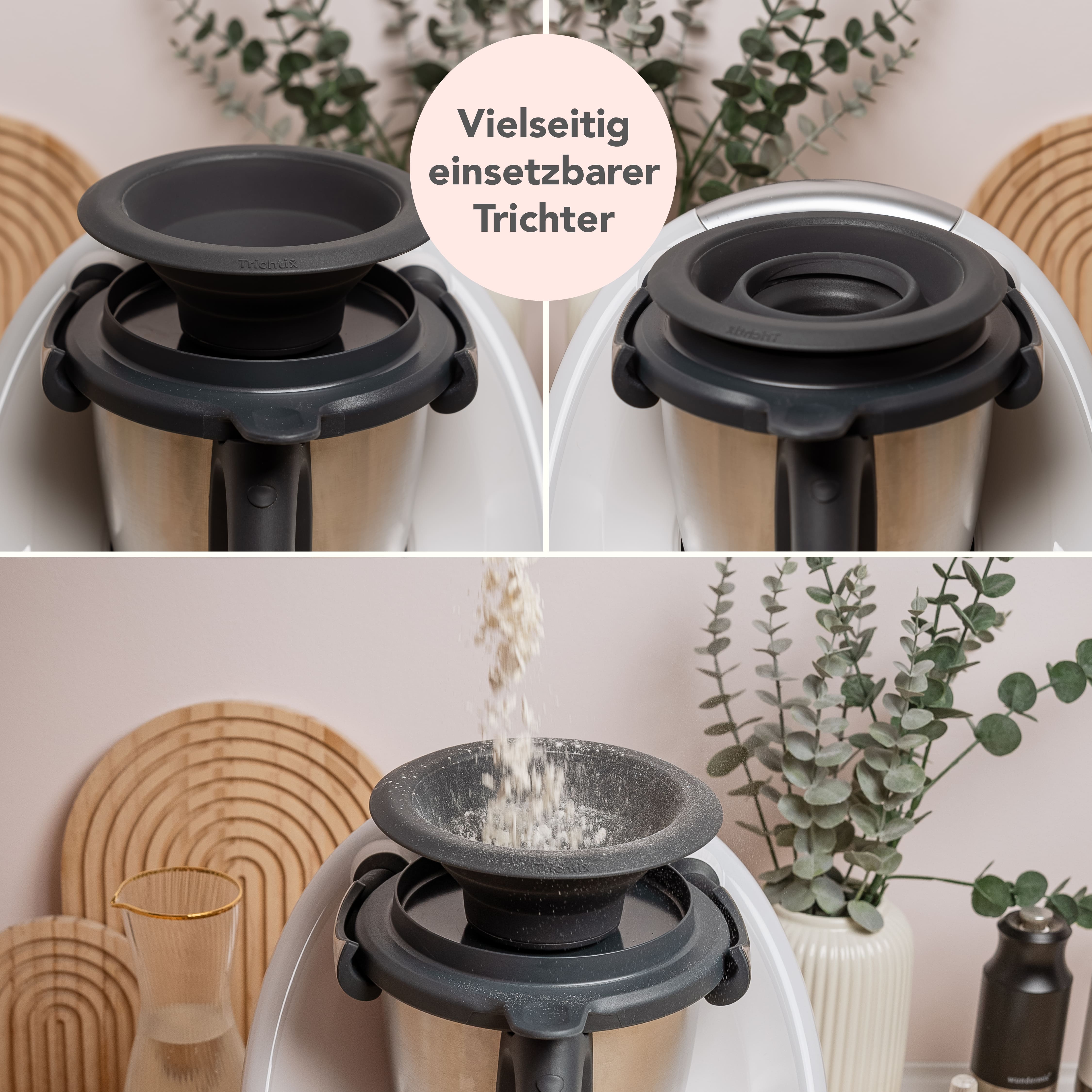 Trichtix® | Multifunktionstrichter 3er-Set für TM6, TM5