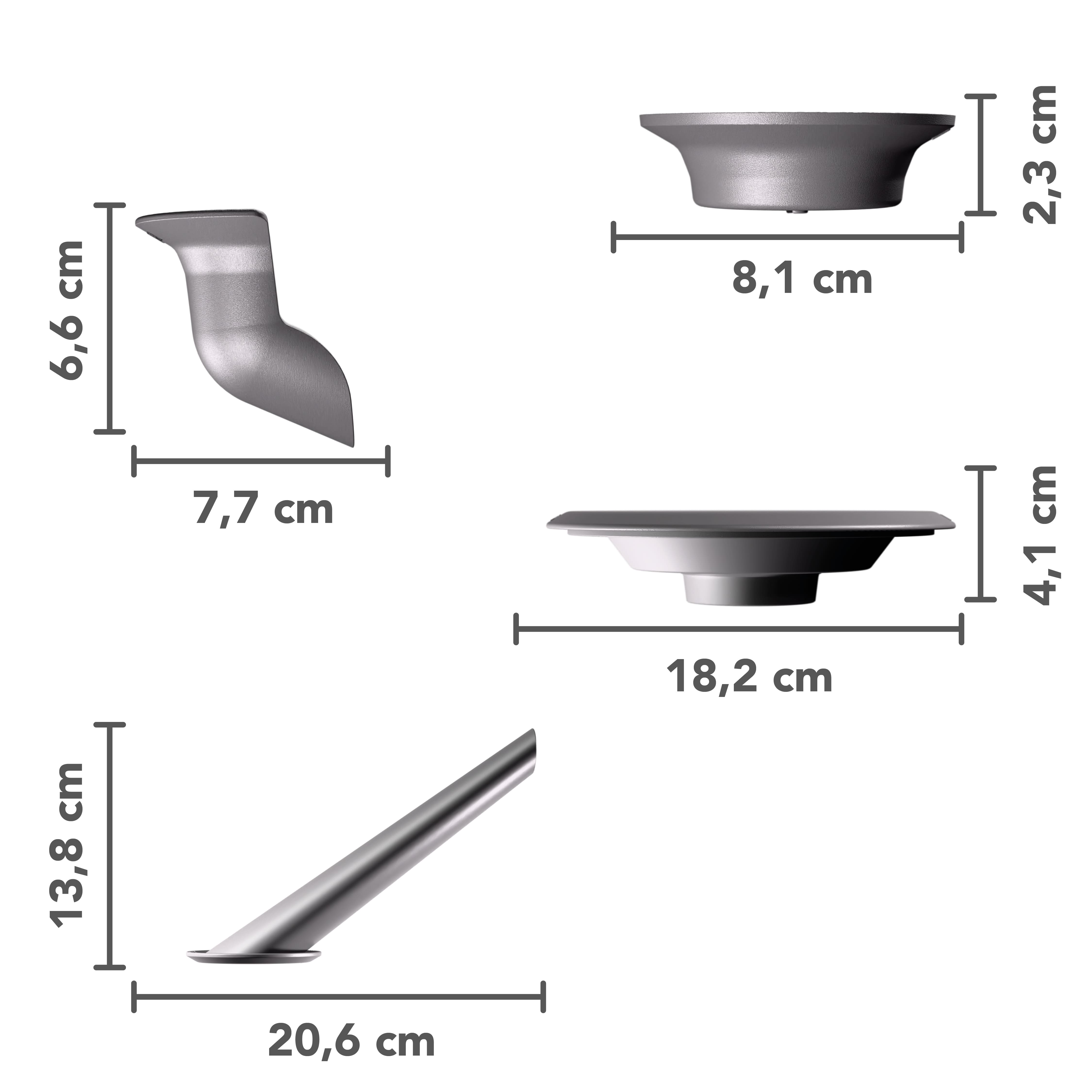 Trichtix® | Multifunktionstrichter 4er-Set für TM6, TM5