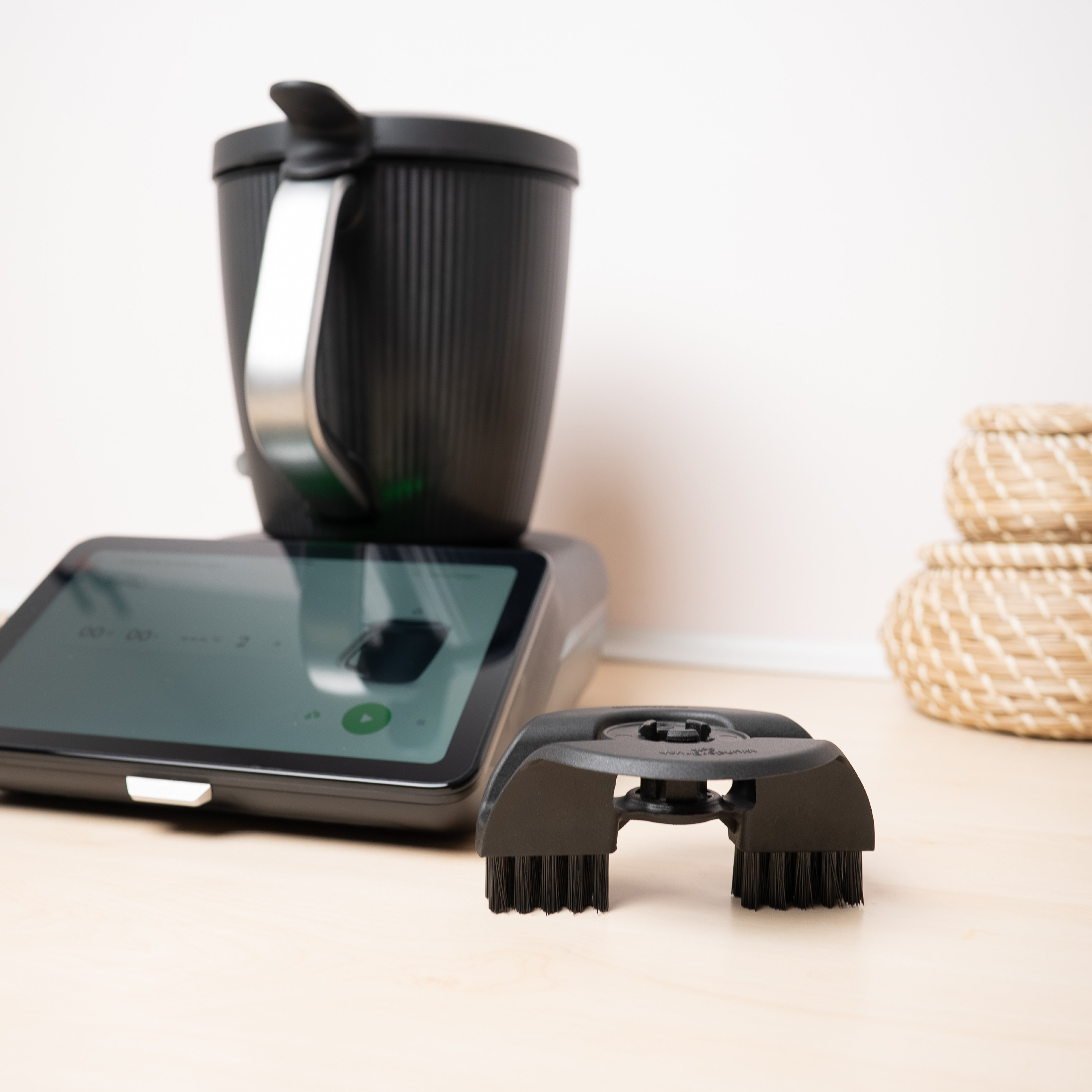 WunderBrush® Spin | Mixtopf-Reinigungsbürste für Thermomix TM7, TM6, TM5
