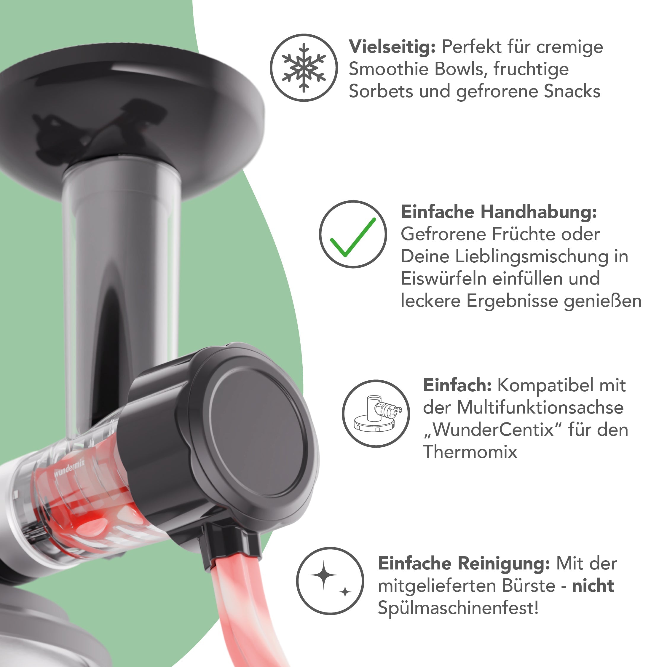 Softeis-Aufsatz für WunderCentix®