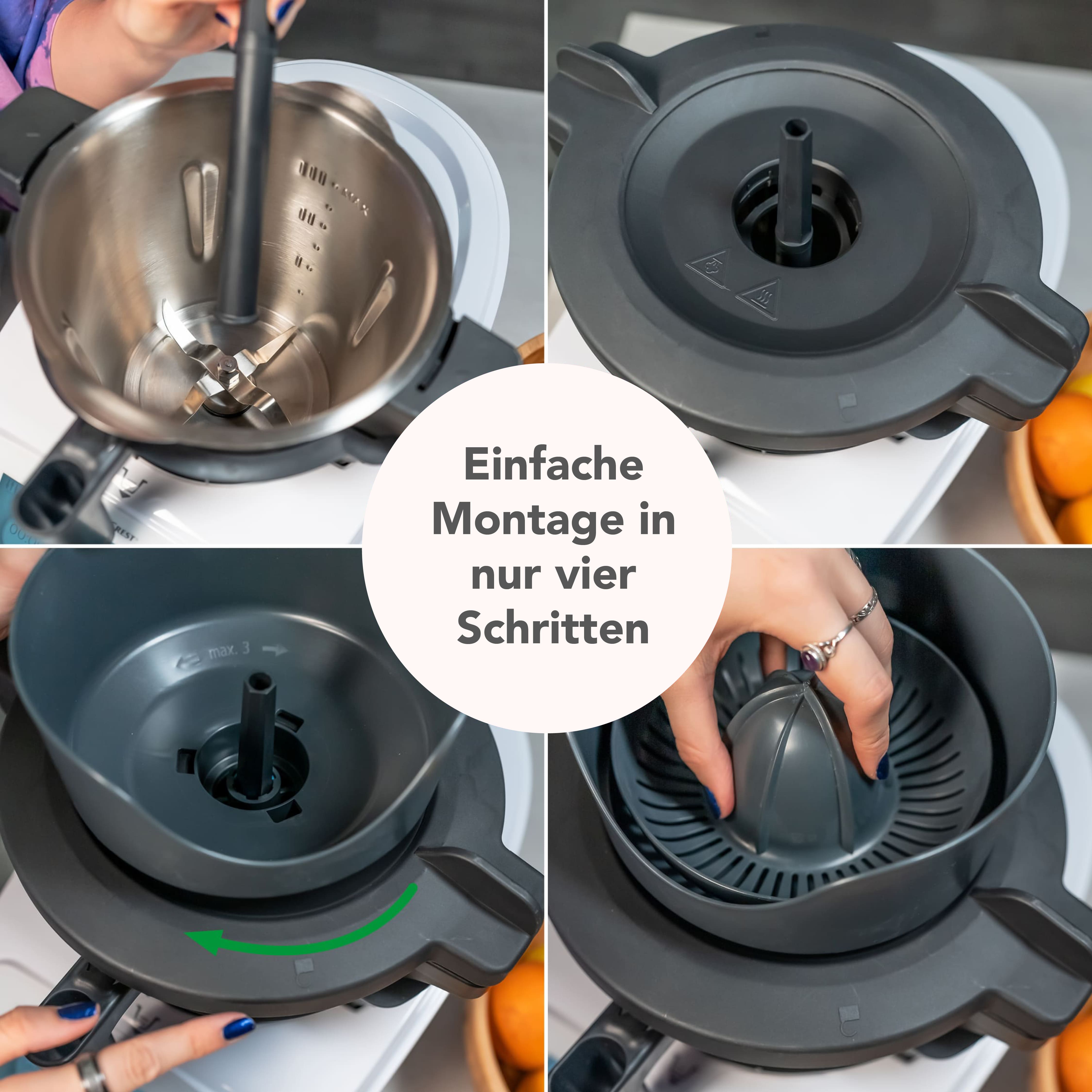 WunderJuicer® | Saftpresse für Monsieur Cuisine Connect, Trend und Smart