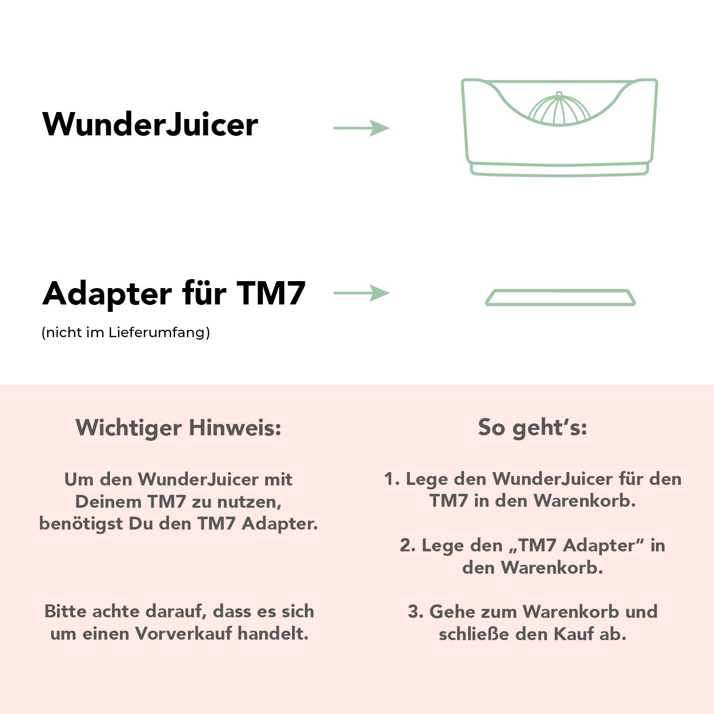 WunderJuicer® | Saftpresse für Thermomix