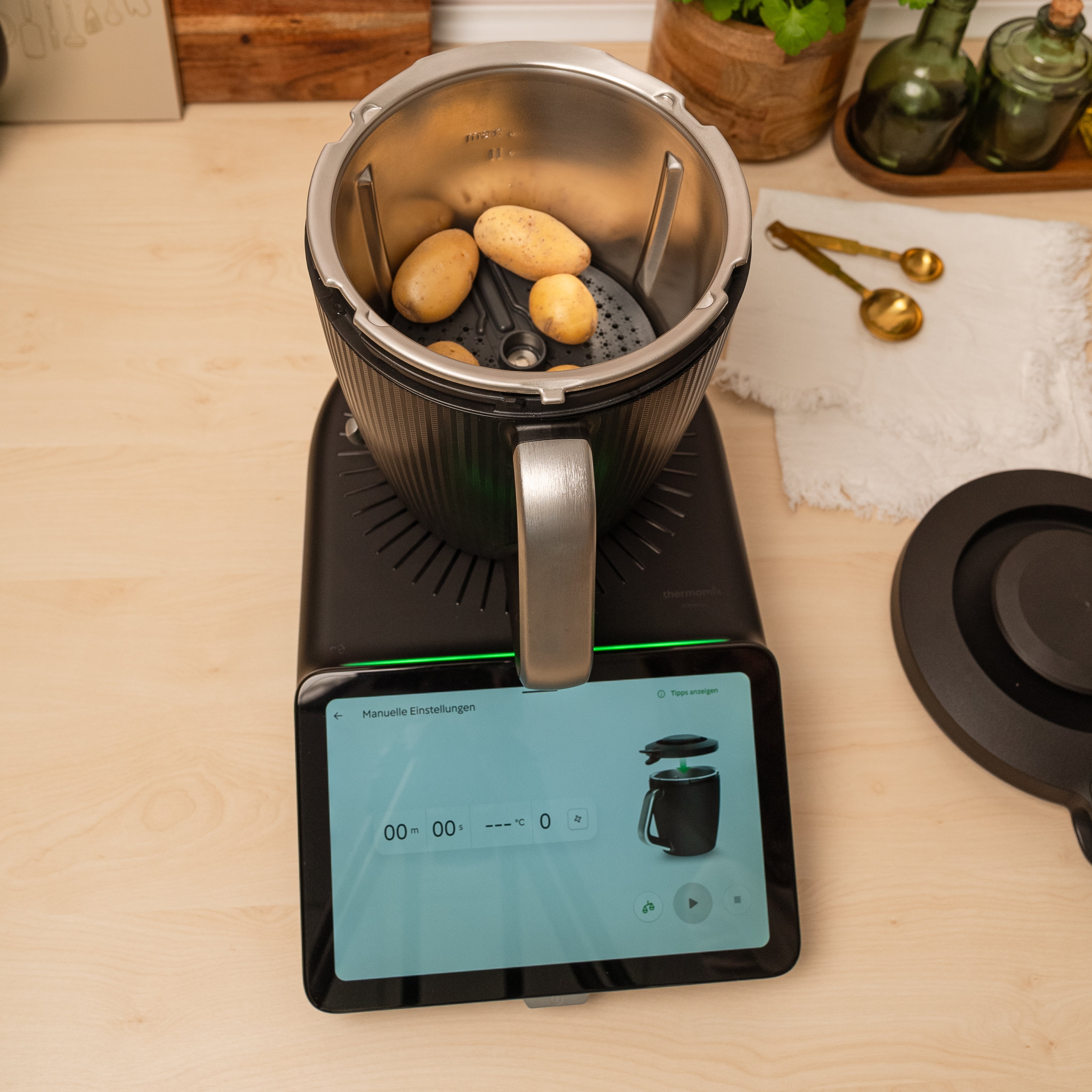 WunderPeeler® | V2 | Kartoffelschäler-Aufsatz für Thermomix TM7, TM6, TM5, TM31