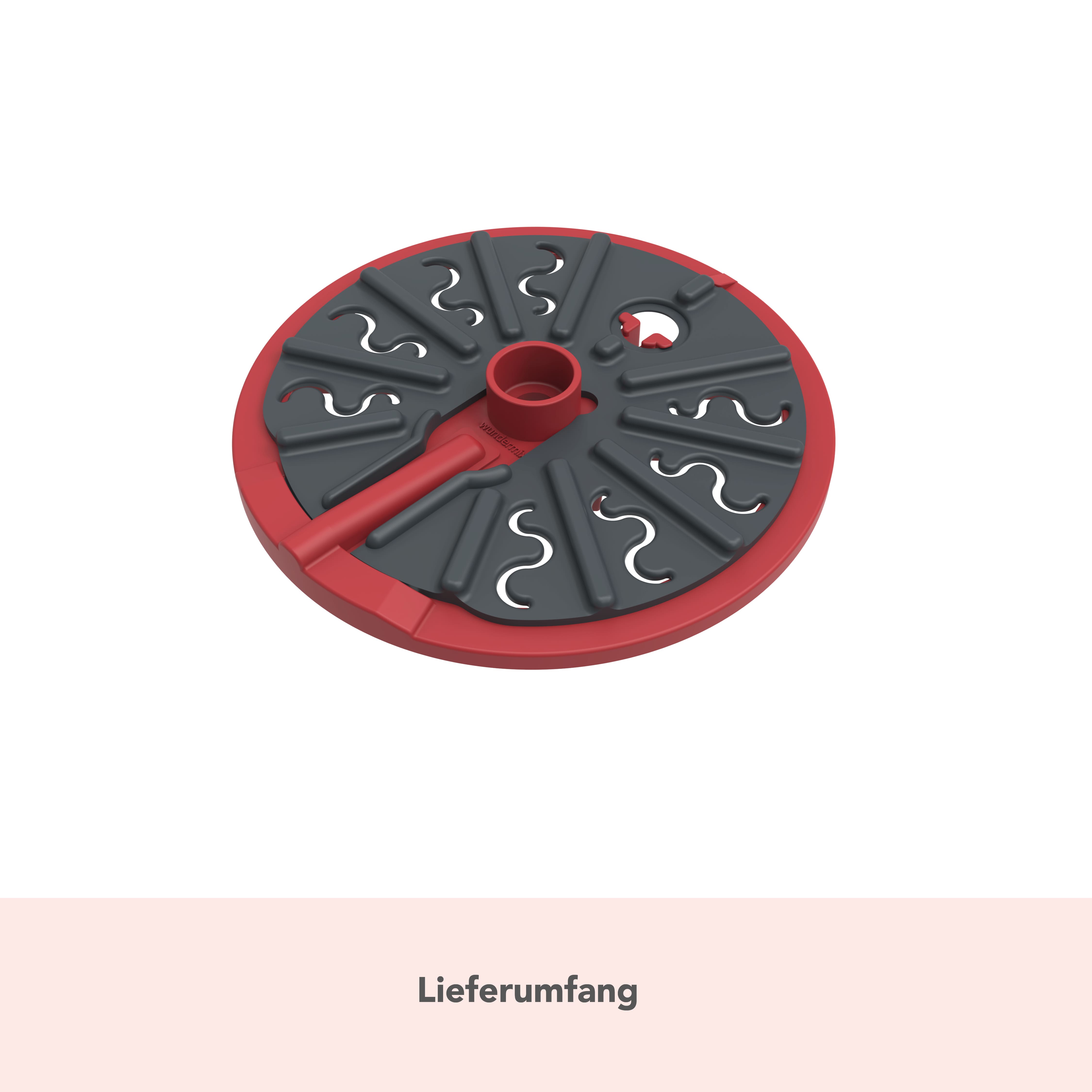WunderPlate® (mit Träger) | Messerabdeckung für WunderPeeler Monsieur Cuisine