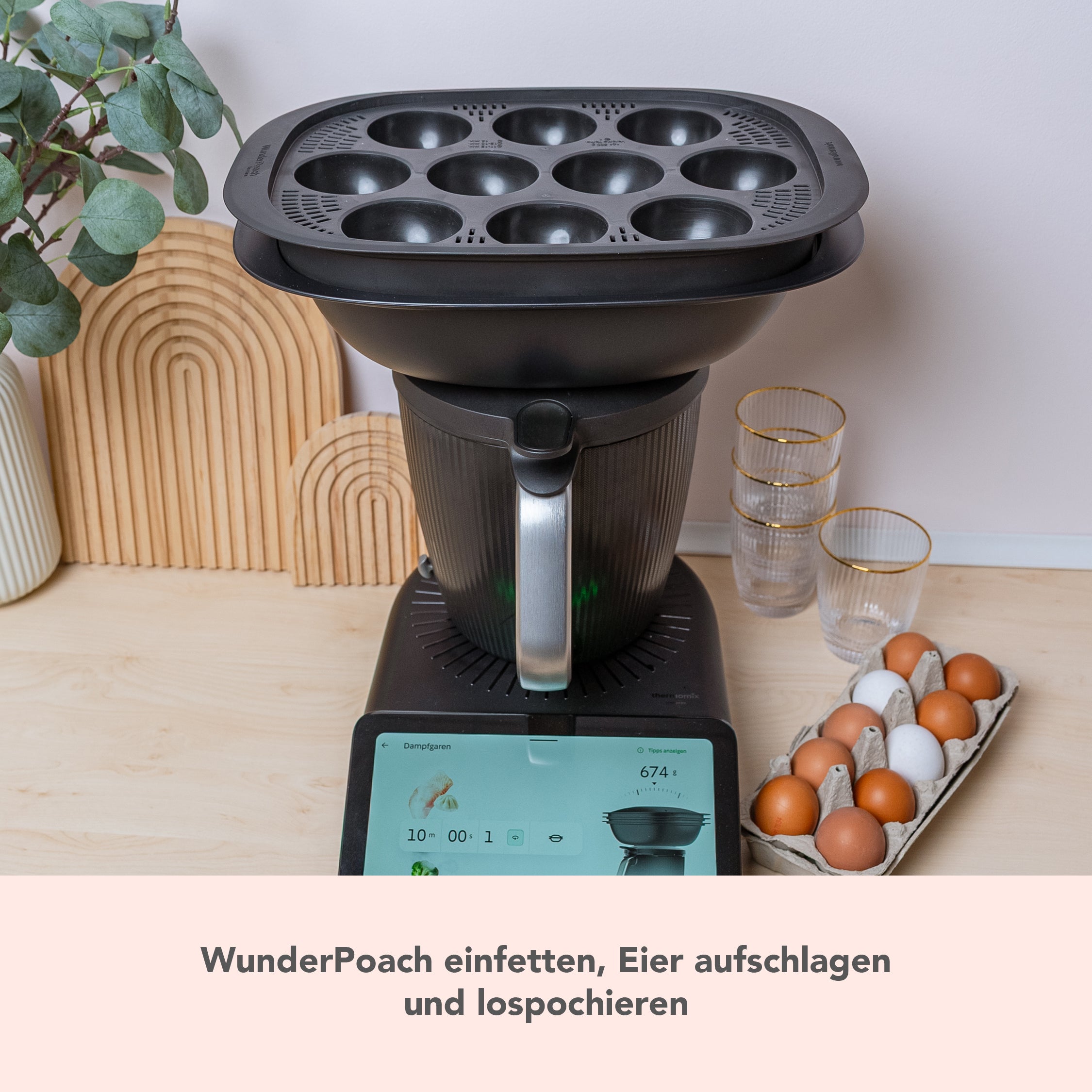 WunderPoach® for ten | Eierpochiereinsatz für TM7