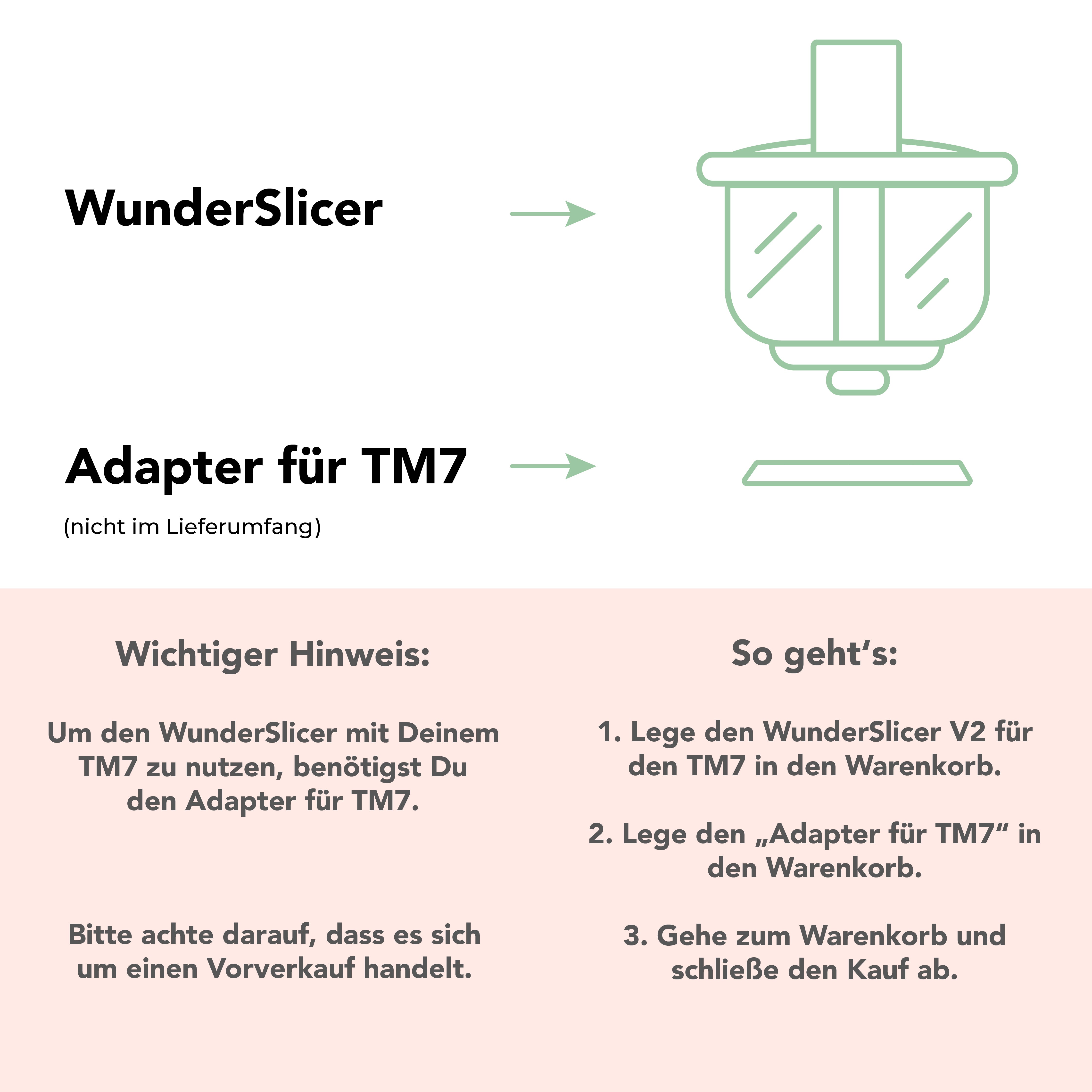 WunderSlicer® V2 | Gemüseschneider für Thermomix