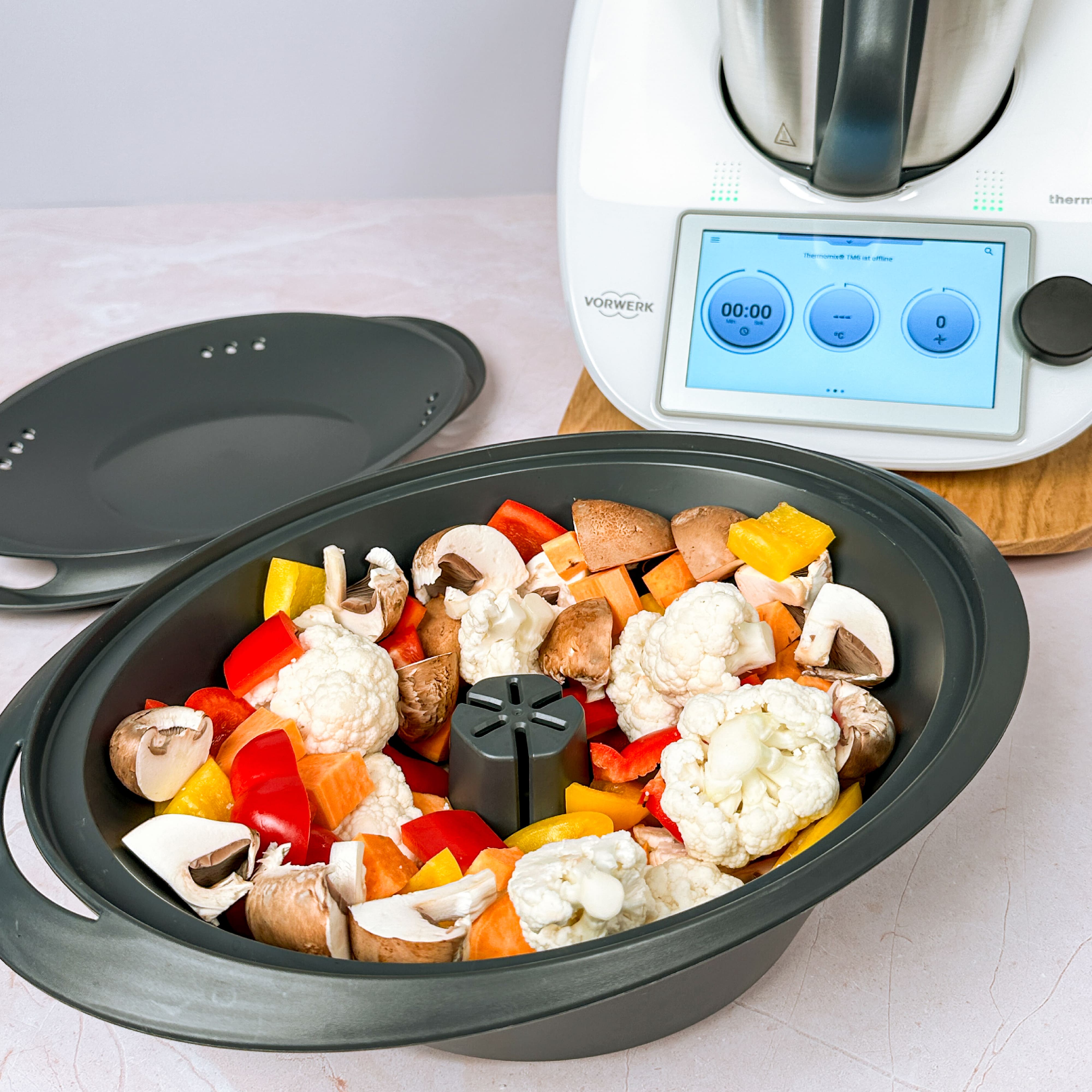 WunderSteam® V2 | Dampfgar-Kamin für Thermomix, Monsieur Cuisine, Cookit