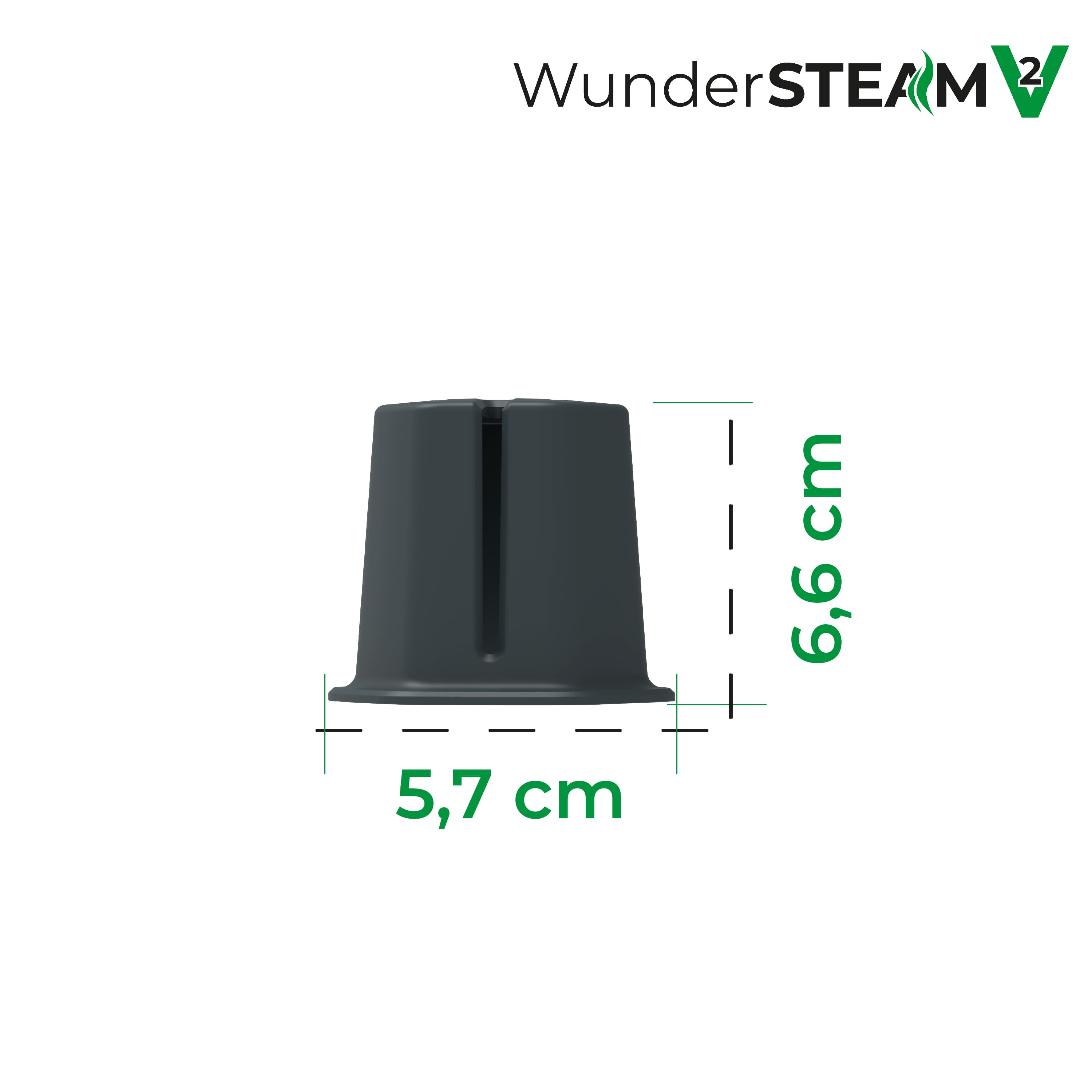 WunderSteam® V2 | Dampfgar-Kamin für Thermomix, Monsieur Cuisine, Cookit