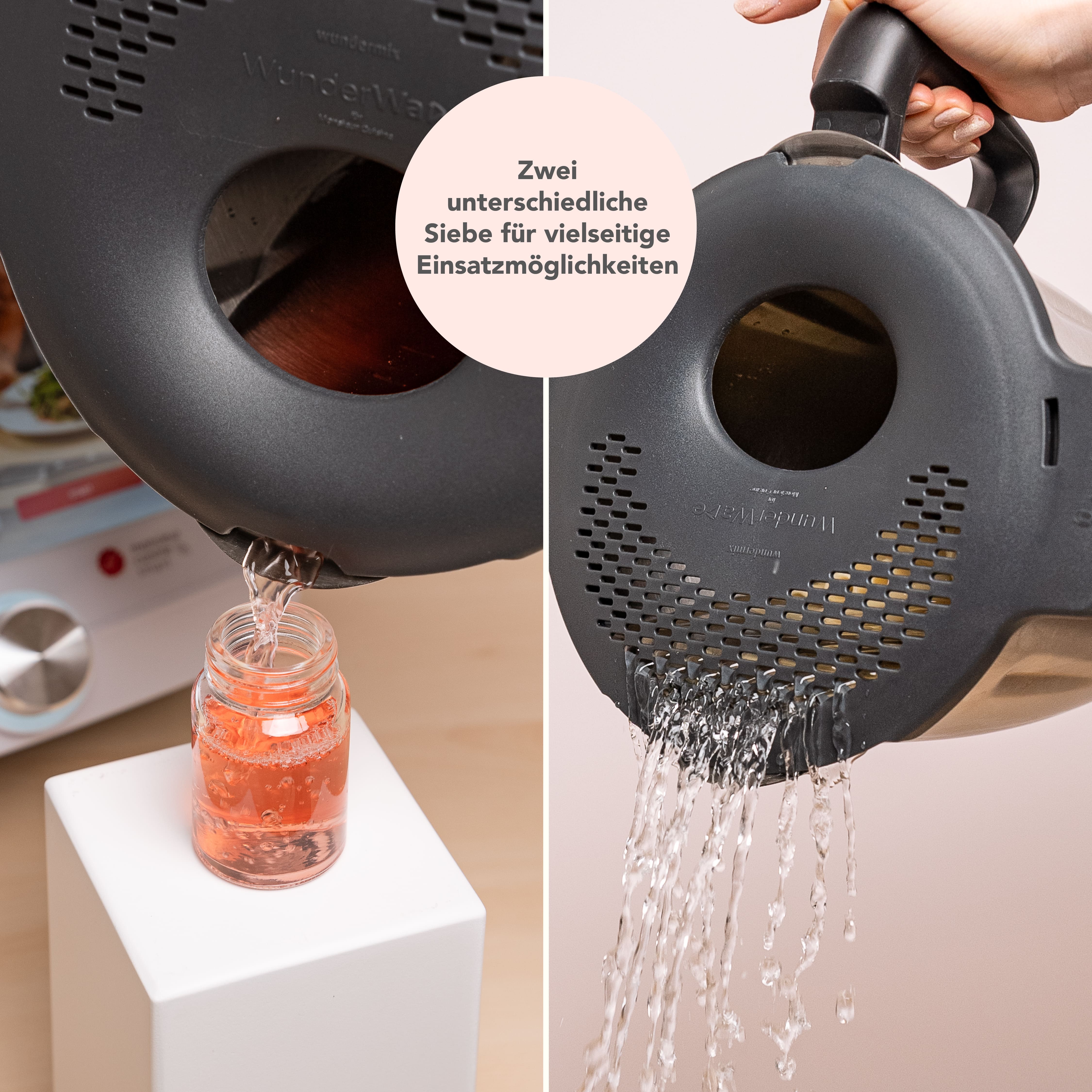 WunderWave® | Ausgusssieb für Monsieur Cuisine Connect, Trend und Smart