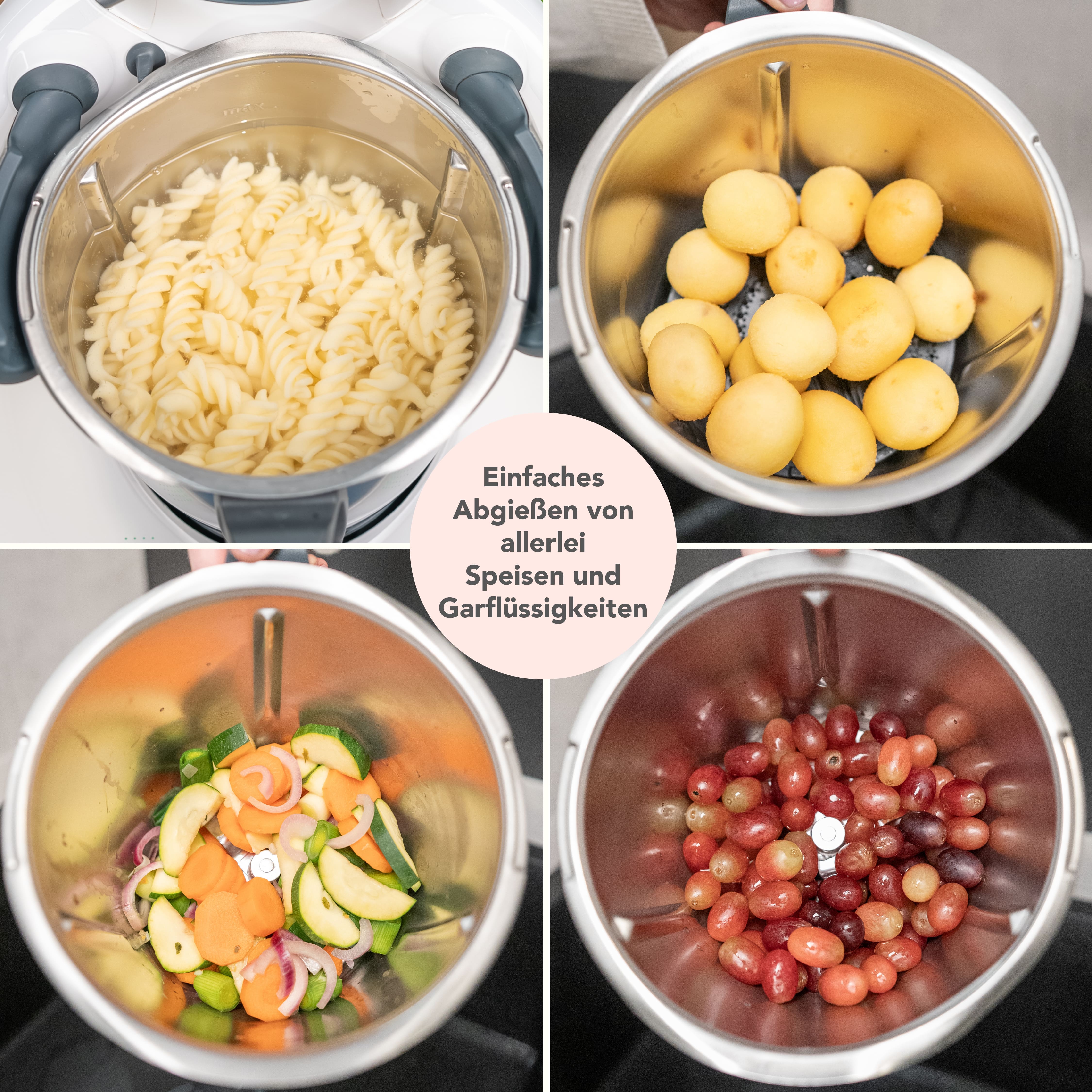 WunderWave® | Ausgusssieb für Monsieur Cuisine Connect, Trend und Smart