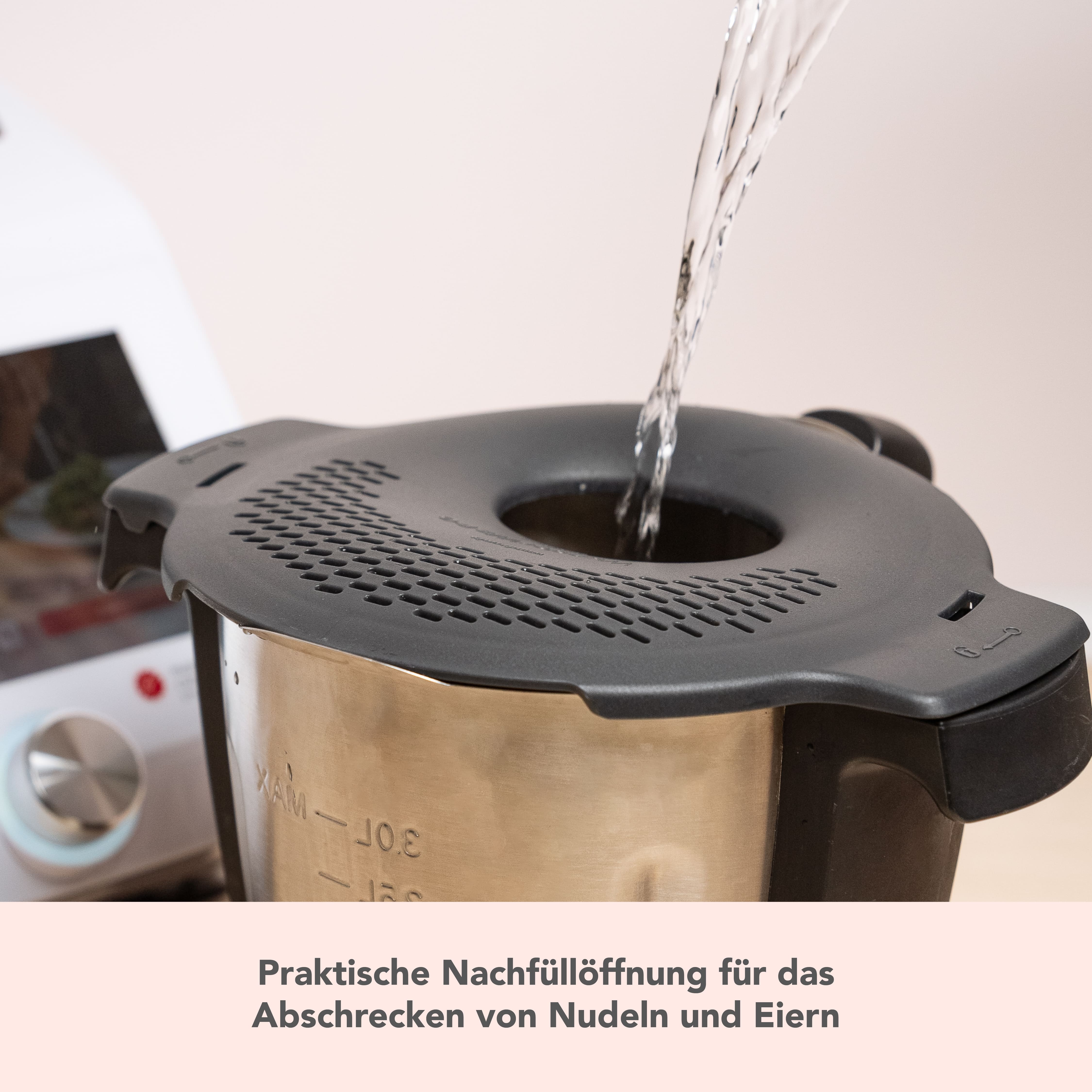 WunderWave® | Ausgusssieb für Monsieur Cuisine Connect, Trend und Smart