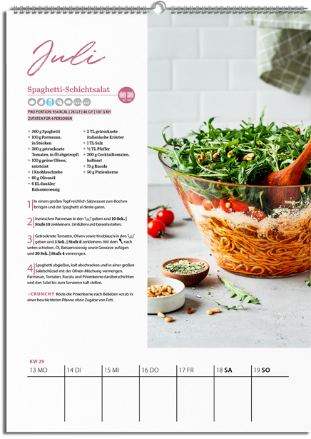 ZauberMix - Wochenkalender 2026