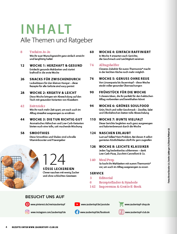 ZauberTopf Gold-Edition «Abnehmen mit Plan» - Ausgabe 01/2025