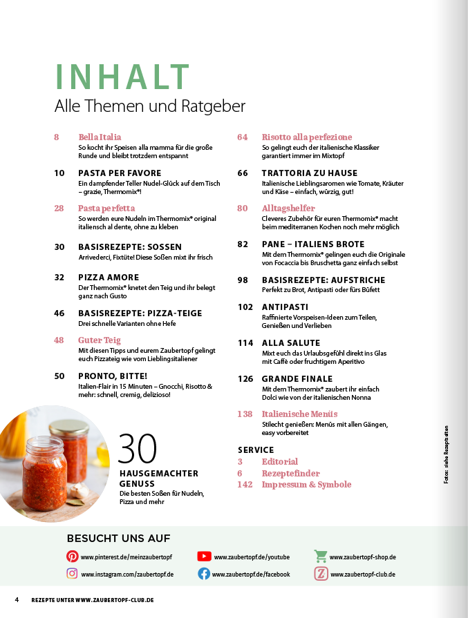 ZauberTopf Gold-Edition "Italien" - Ausgabe 03/2025