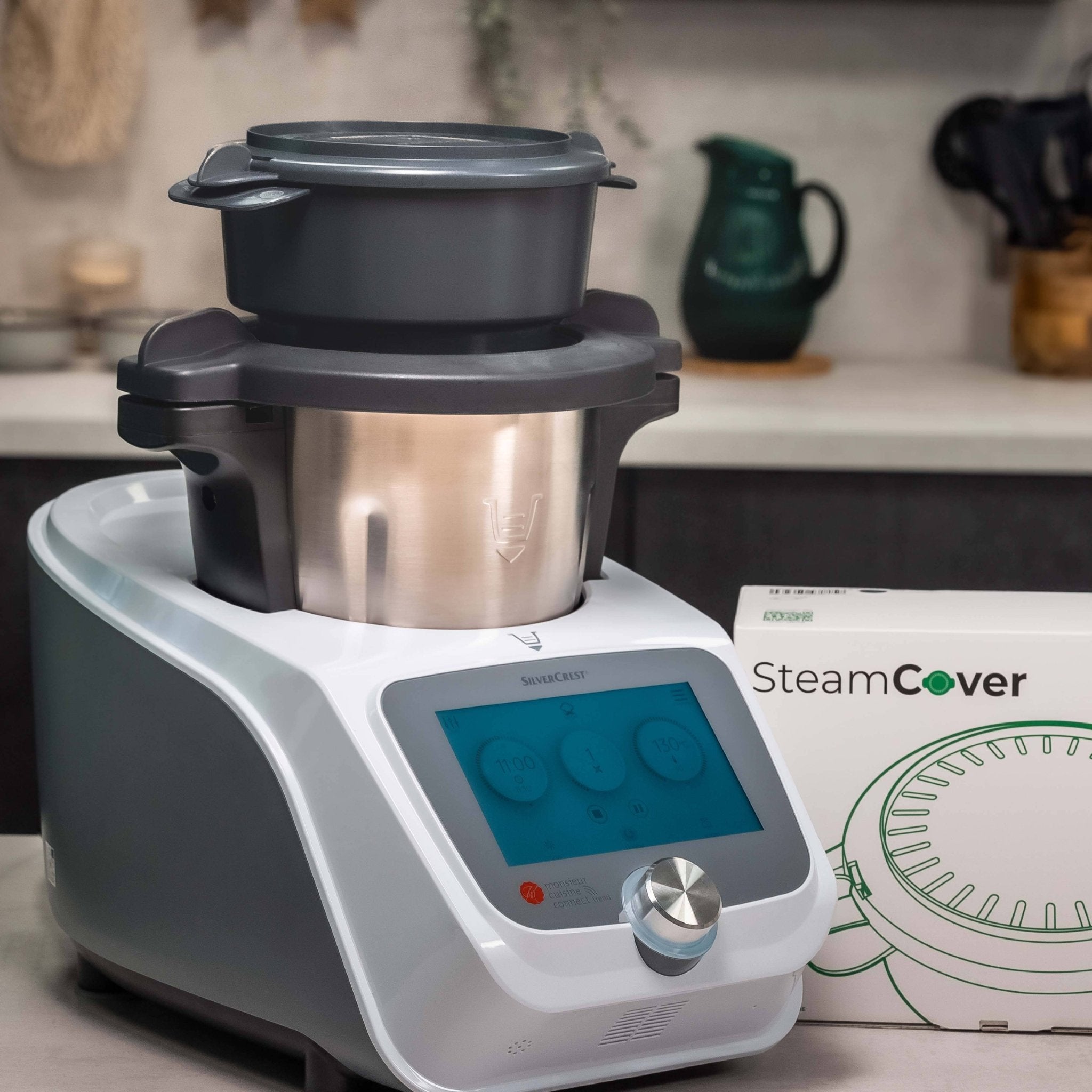 SteamCover® | Dampf- und Geruchsfilter für den Monsieur Cuisine Smart, Trend & Connect