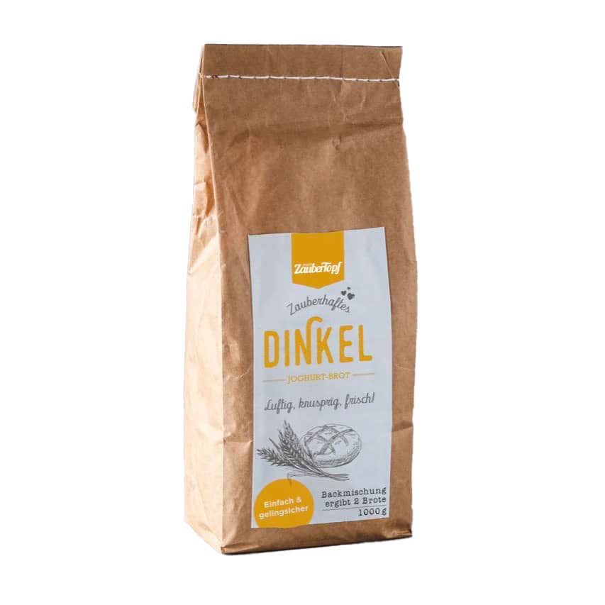 Dinkel-Joghurt-Brot | Backzauber Brotbackmischung | 1000g