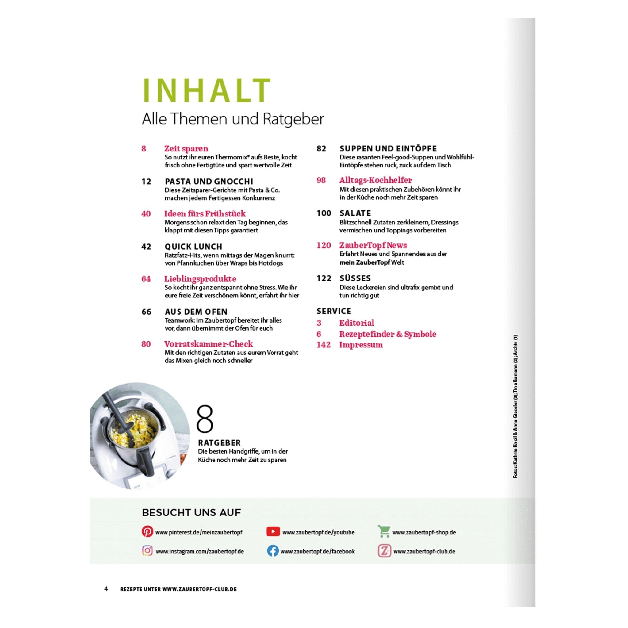ZauberTopf - Gold-Edition «15 Minuten Rezepte» - Ausgabe 03/2023