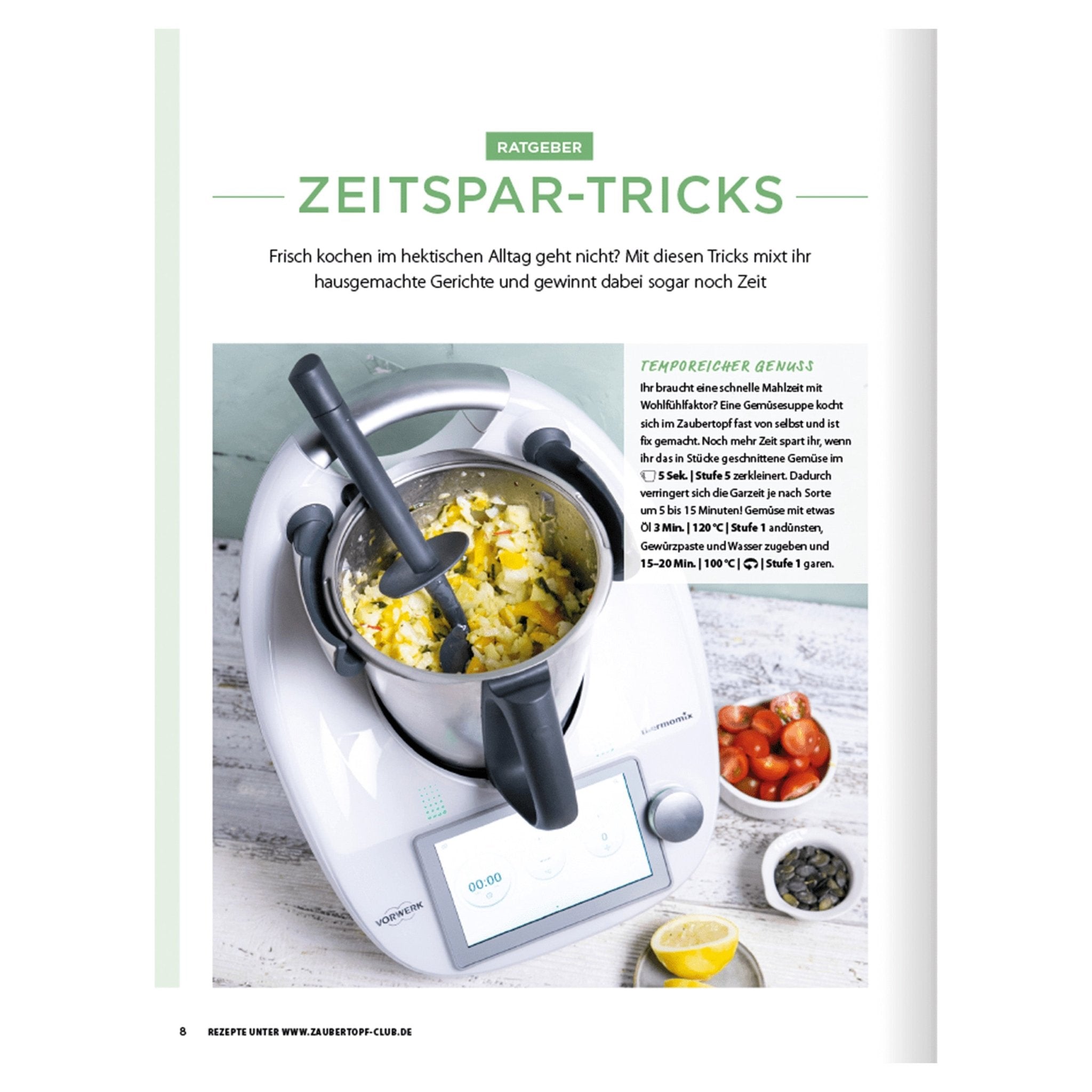 ZauberTopf - Gold-Edition «15 Minuten Rezepte» - Ausgabe 03/2023