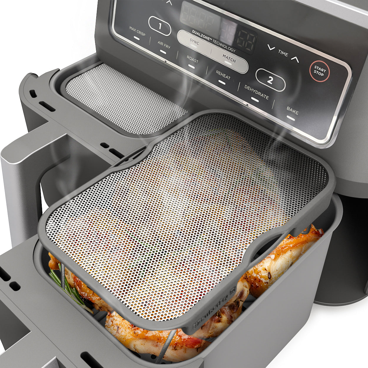 ZauberFry | Universeller Spritzschutz für Ninja AF300EU, SL300EU, AF500EU, SL400EU (2er-Set)