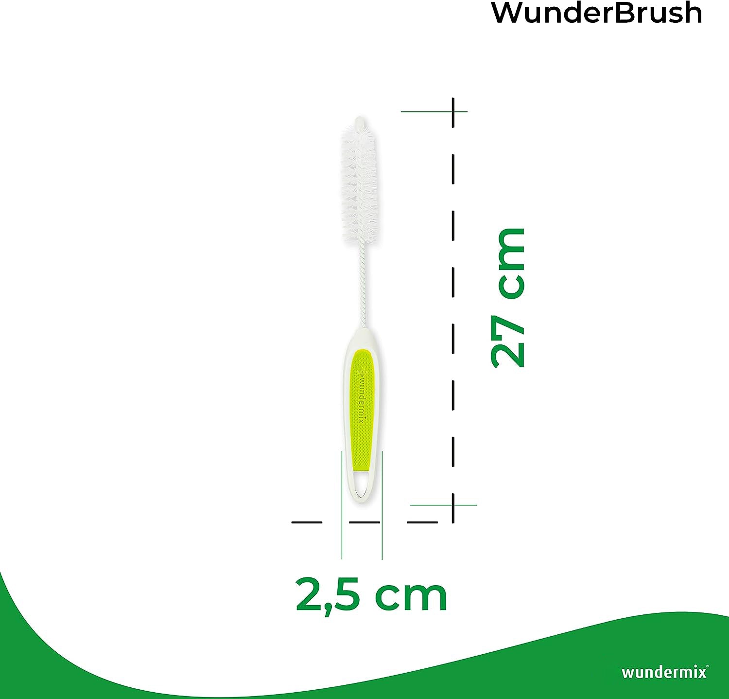 WunderBrush® | Reinigungsbürste für Mixtopfmesser | Mixmesser