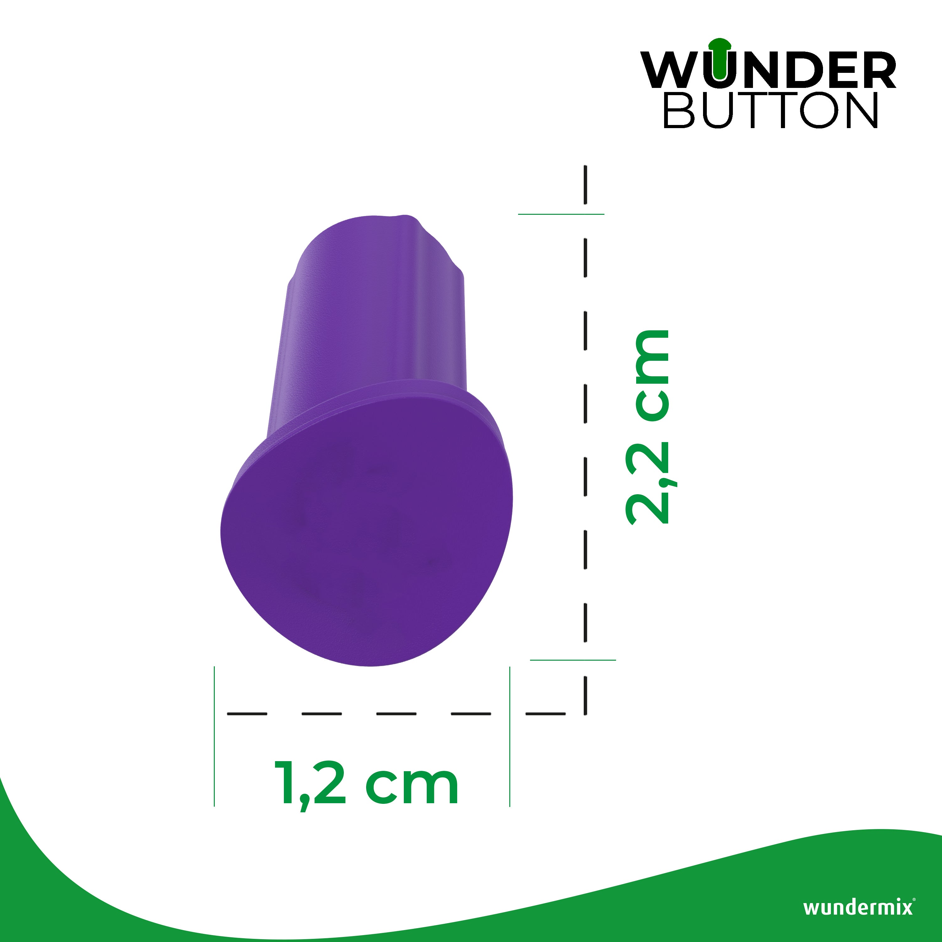 WunderButton® | Verschlussstöpsel für Mixtopf-Griff | TM6, TM5 und TM Friend