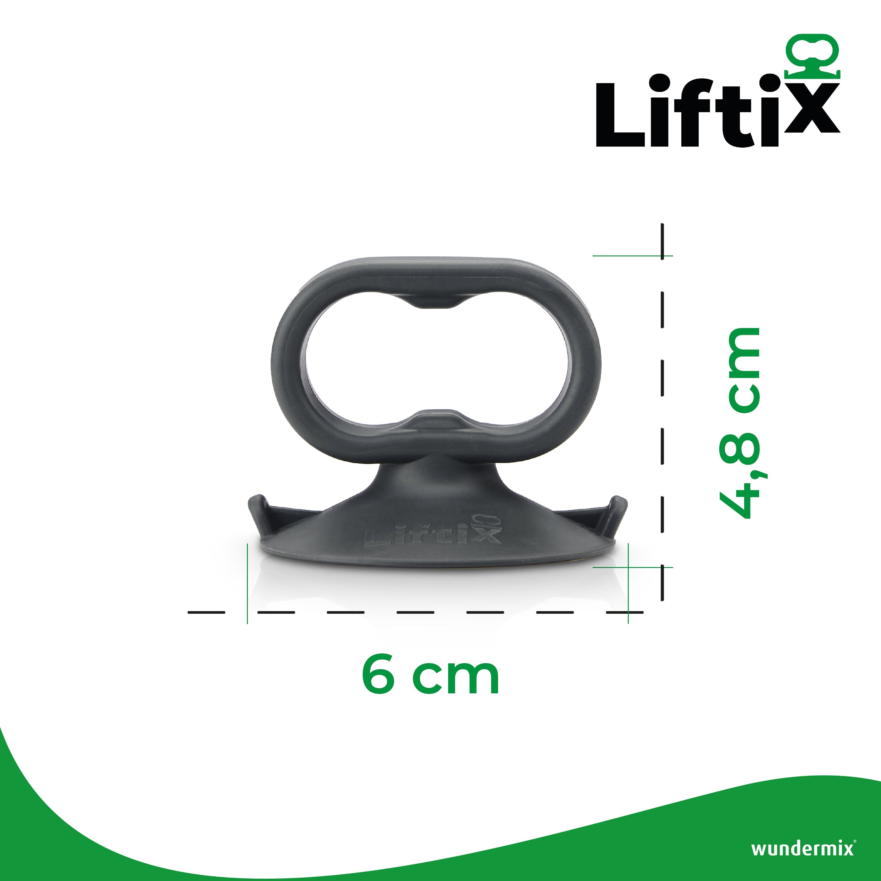 Liftix® | Saugnapf-Griff für Varoma-Deckel & Dampfgaraufsatz-Deckel Monsieur Cuisine