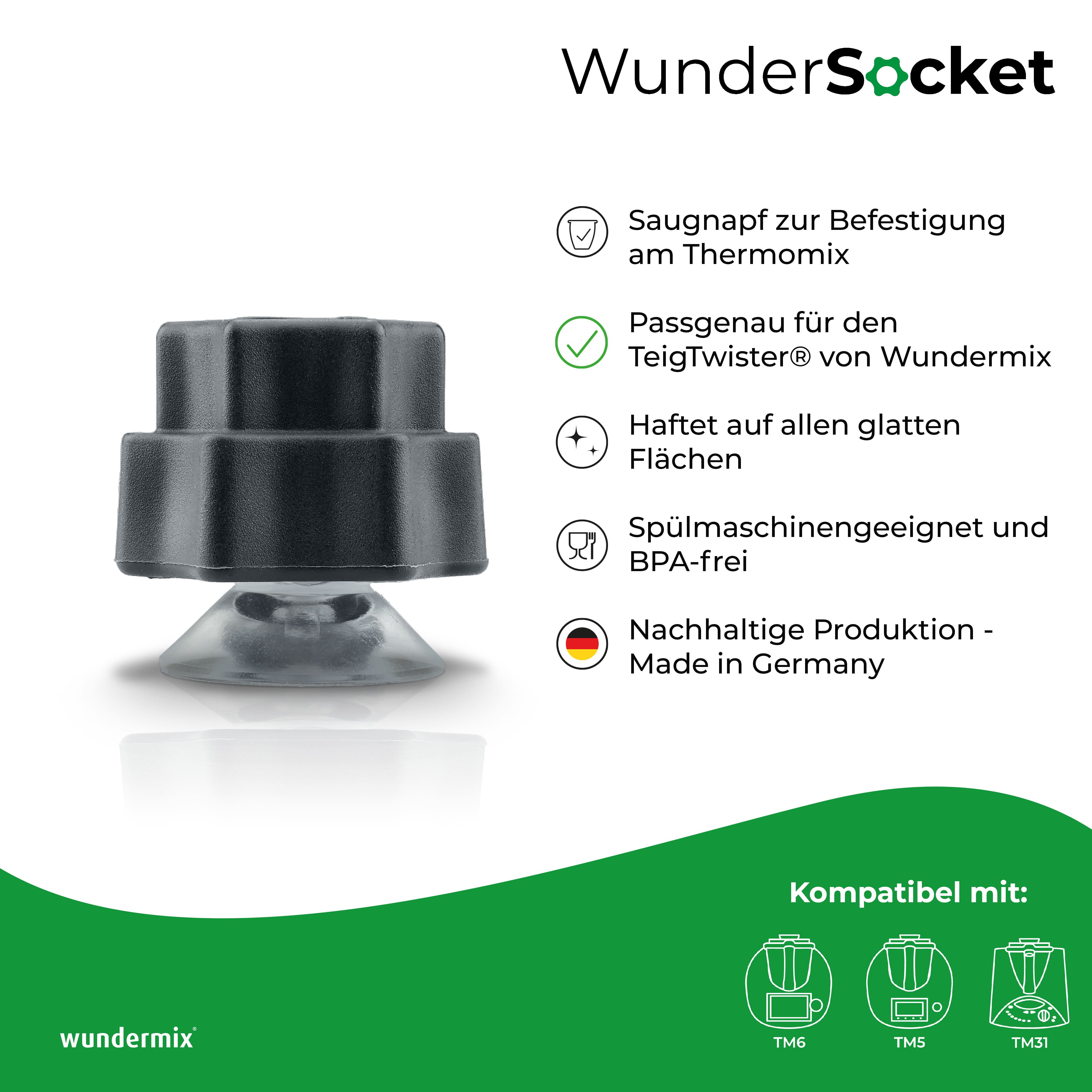 WunderSocket® | Teiglöser-Halterung für Thermomix TM6, TM5