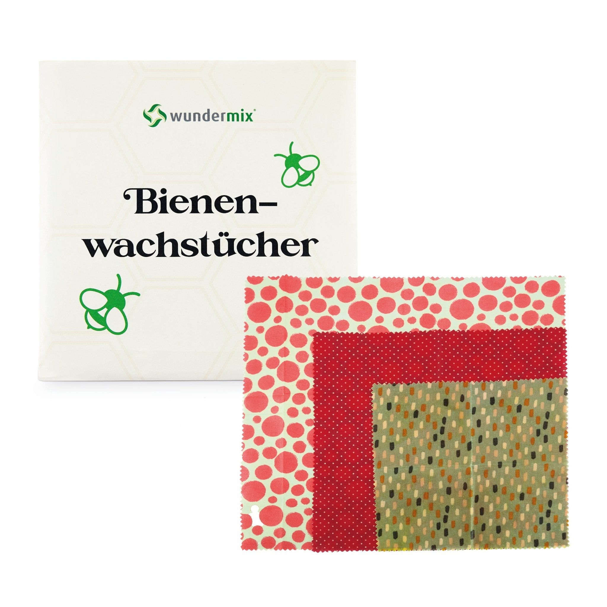 Wundermix Bienenwachstücher 3er-Set | Größe S/M/L «Harmony» - Wundermix GmbH