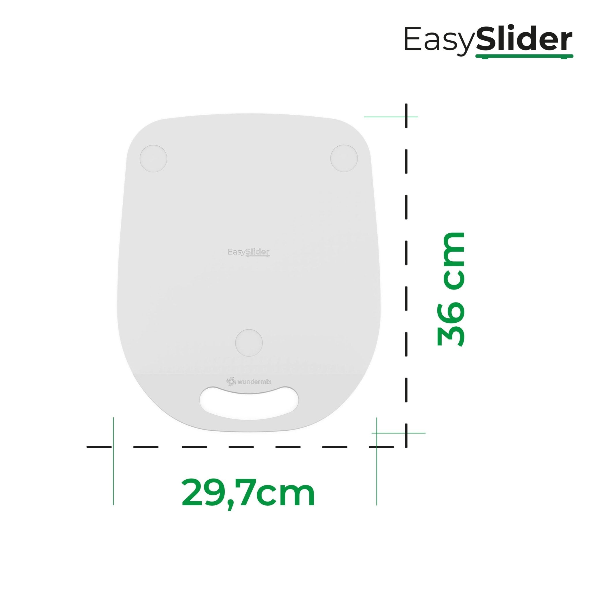 EasySlider® | Gleitbrett aus Acrylglas für Thermomix TM6, TM5