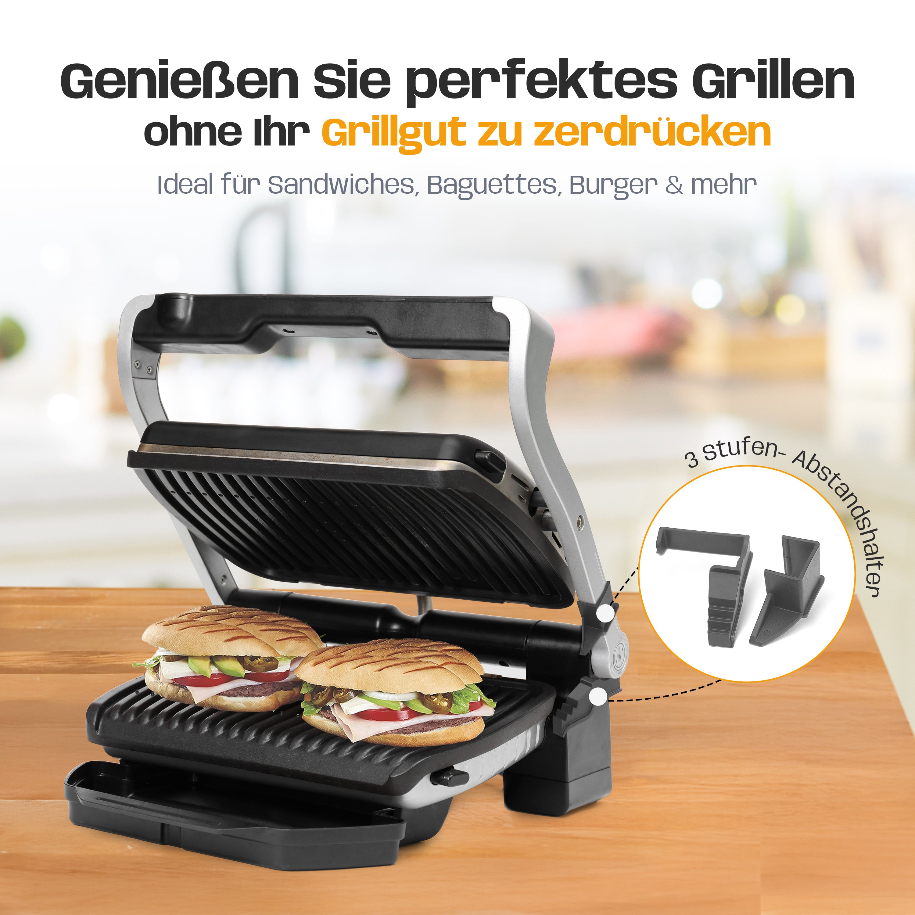 Abstandshalter Clip für Tefal Optigrill & OptiGrill XL