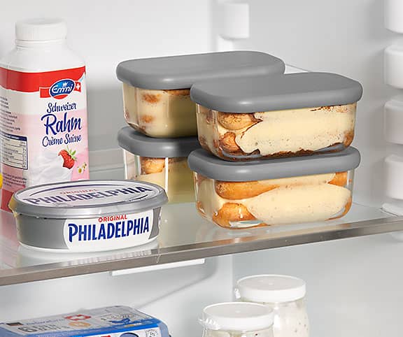 Glasformen Tiramisu