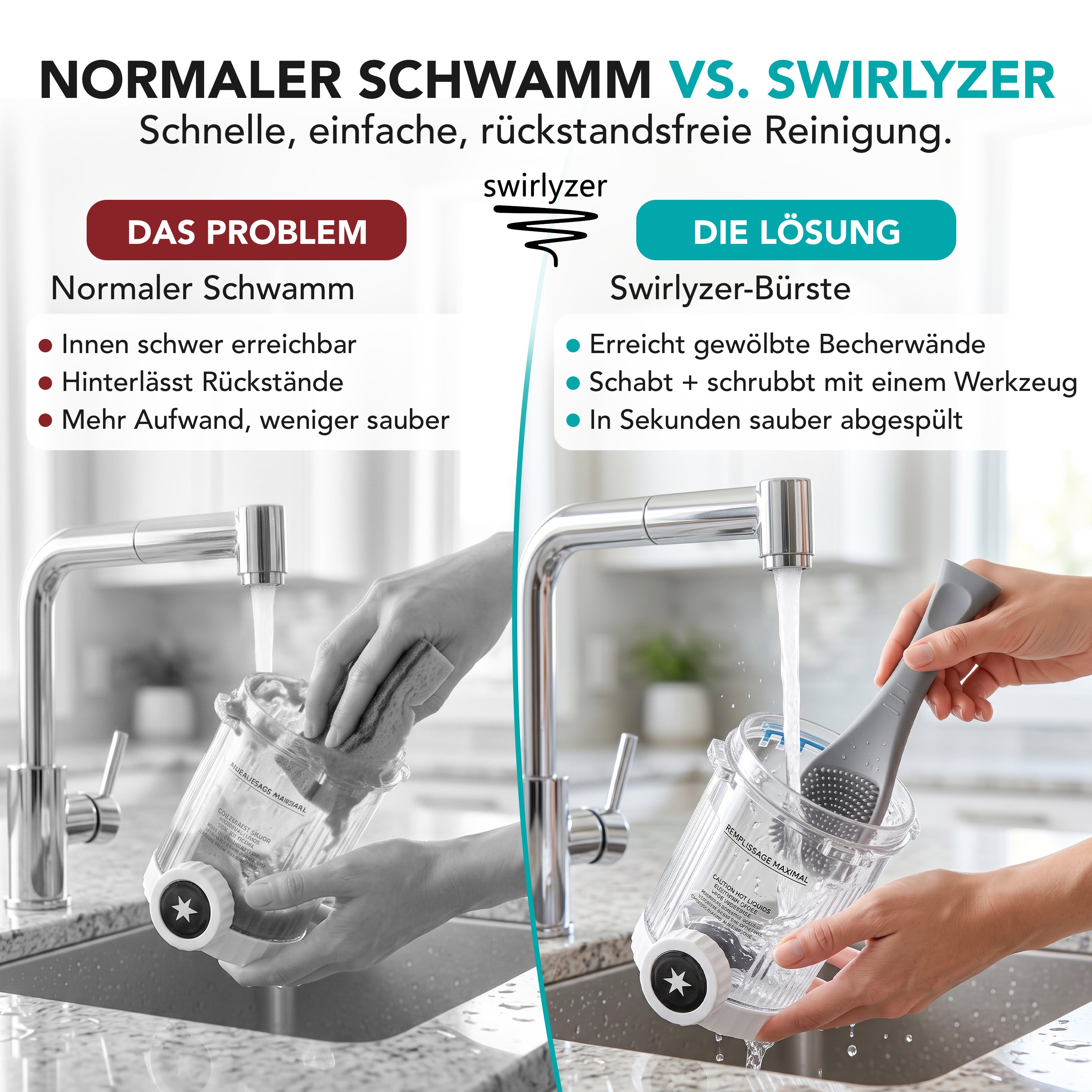 Swirlyzer | Reinigungsbürste für Ninja Creami