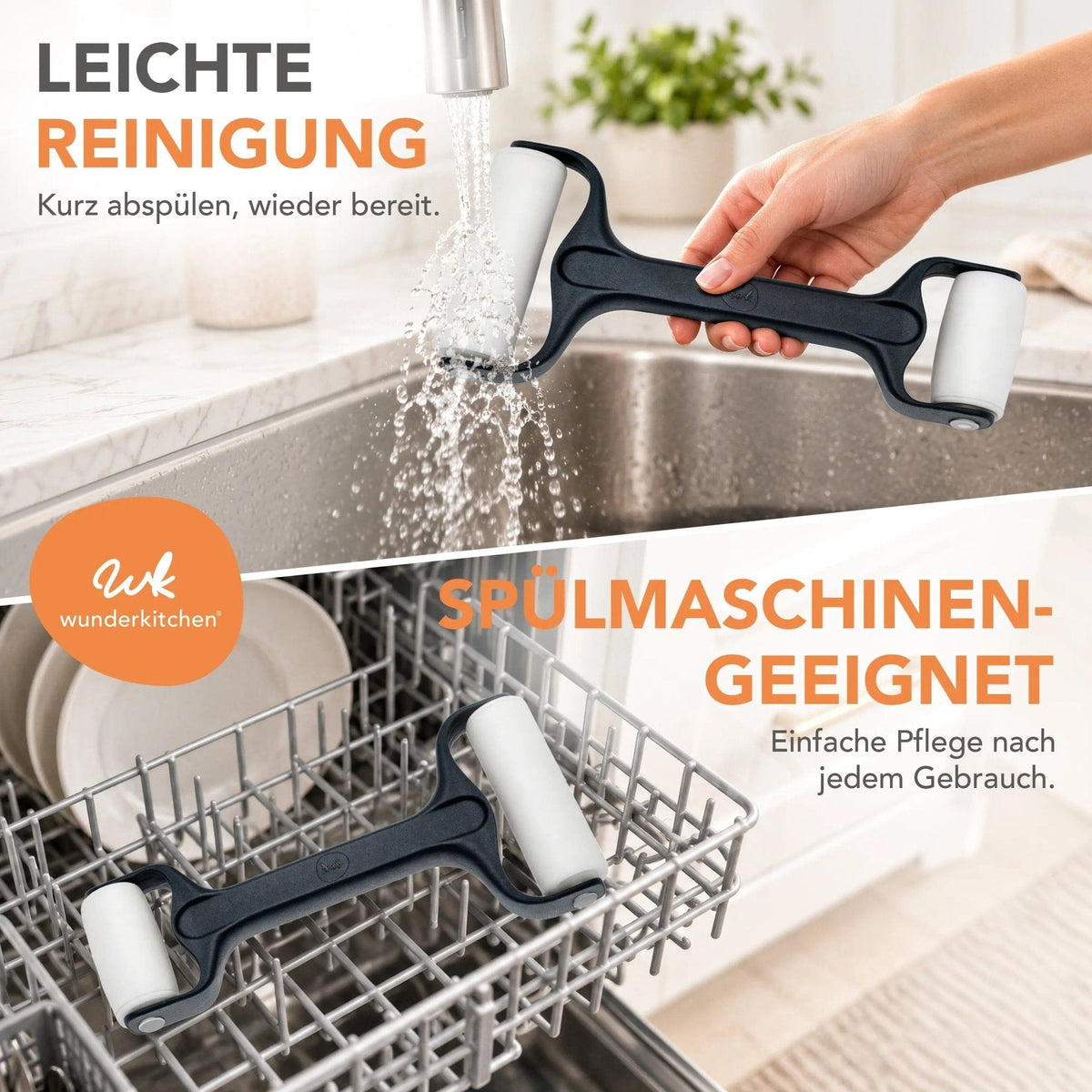 RollPro® V2 | Teigroller mit zwei unterschiedlich großen Walzen