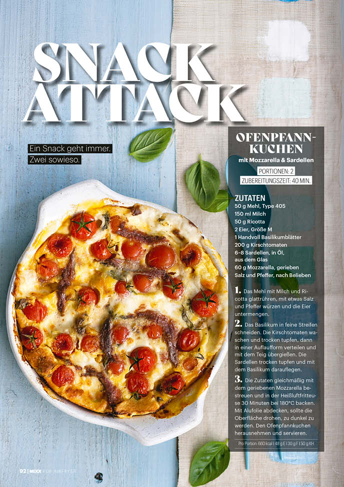Zeitschrift MIXX Sonderheft AIR FRYER - Ausgabe 01/2027