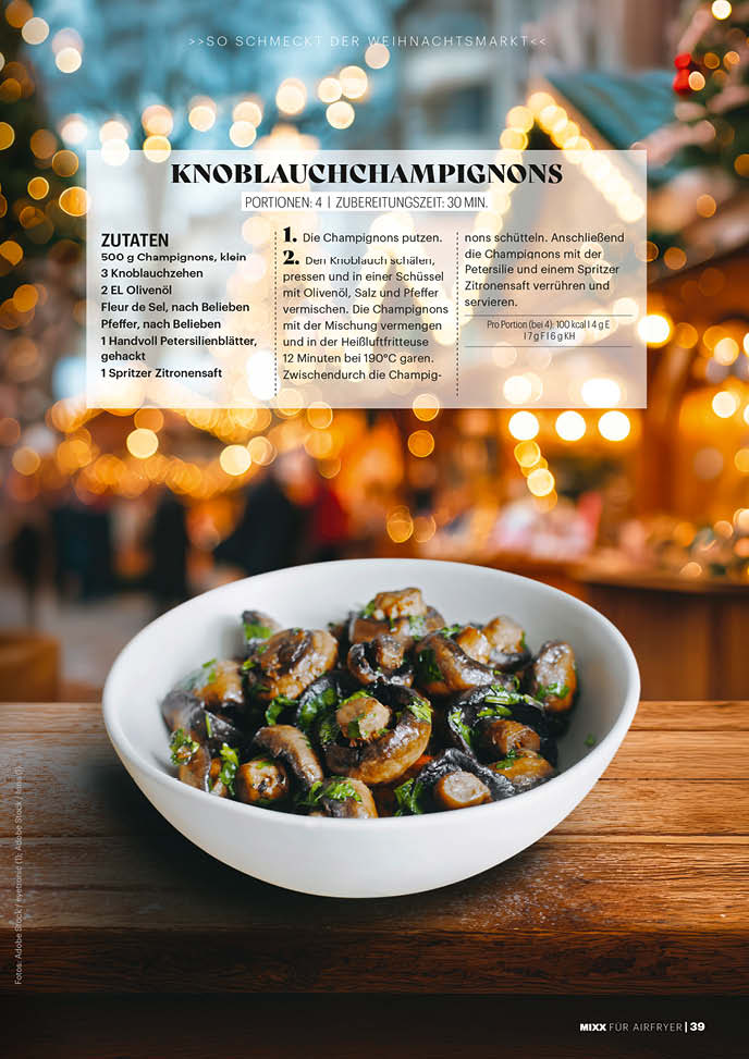 Zeitschrift MIXX Sonderheft AIR FRYER - Ausgabe 01/2027