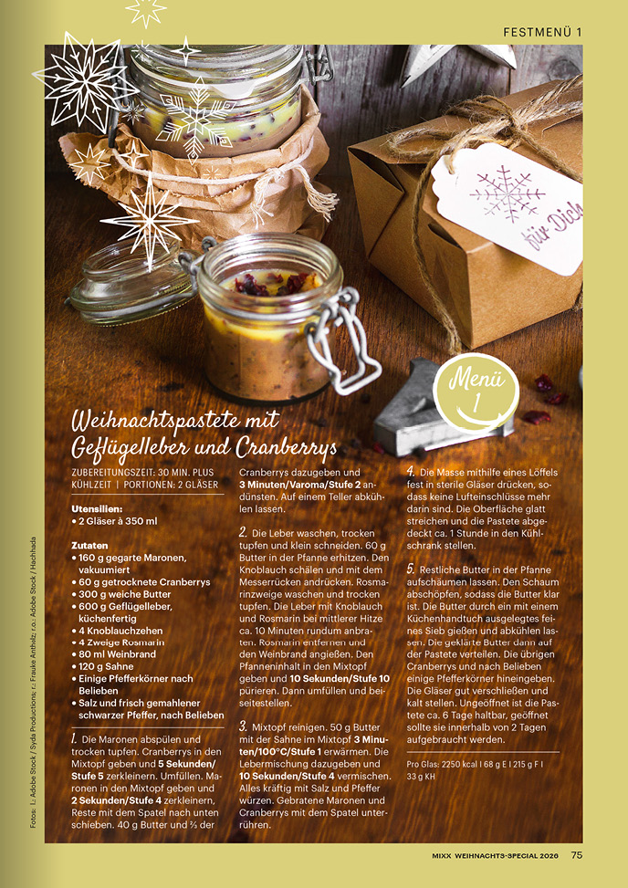 Zeitschrift MIXX - Weihnachten Spezial - Ausgabe 01/2026